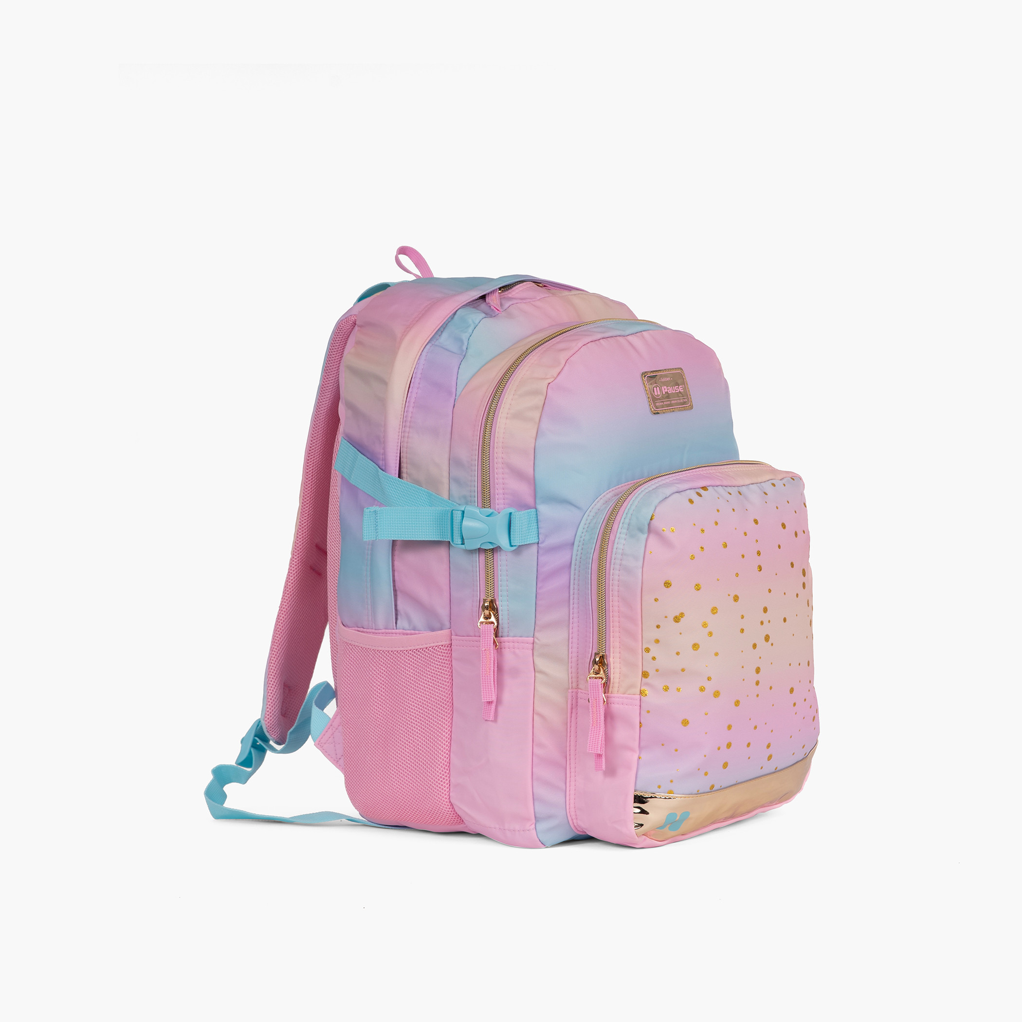 PAUSE 18-inch Ombre Backpack with Adjustable Straps and Zip Closure - 27x13x44 cms-school-bagsandbackpacks-backpacks-image-2