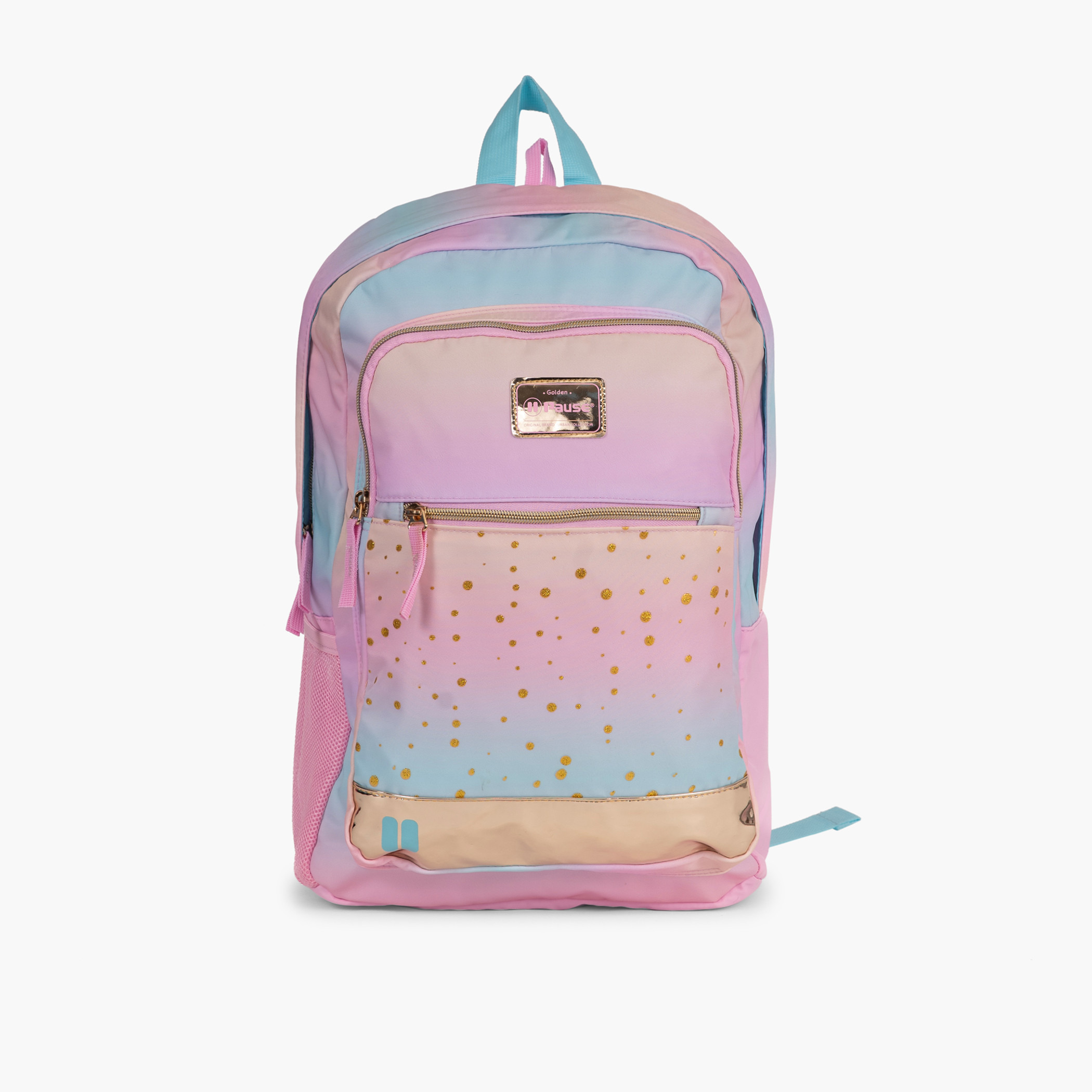 PAUSE 18-inch Ombre Backpack with Adjustable Straps and Zip Closure - 27x13x44 cms-school-bagsandbackpacks-backpacks-image-1