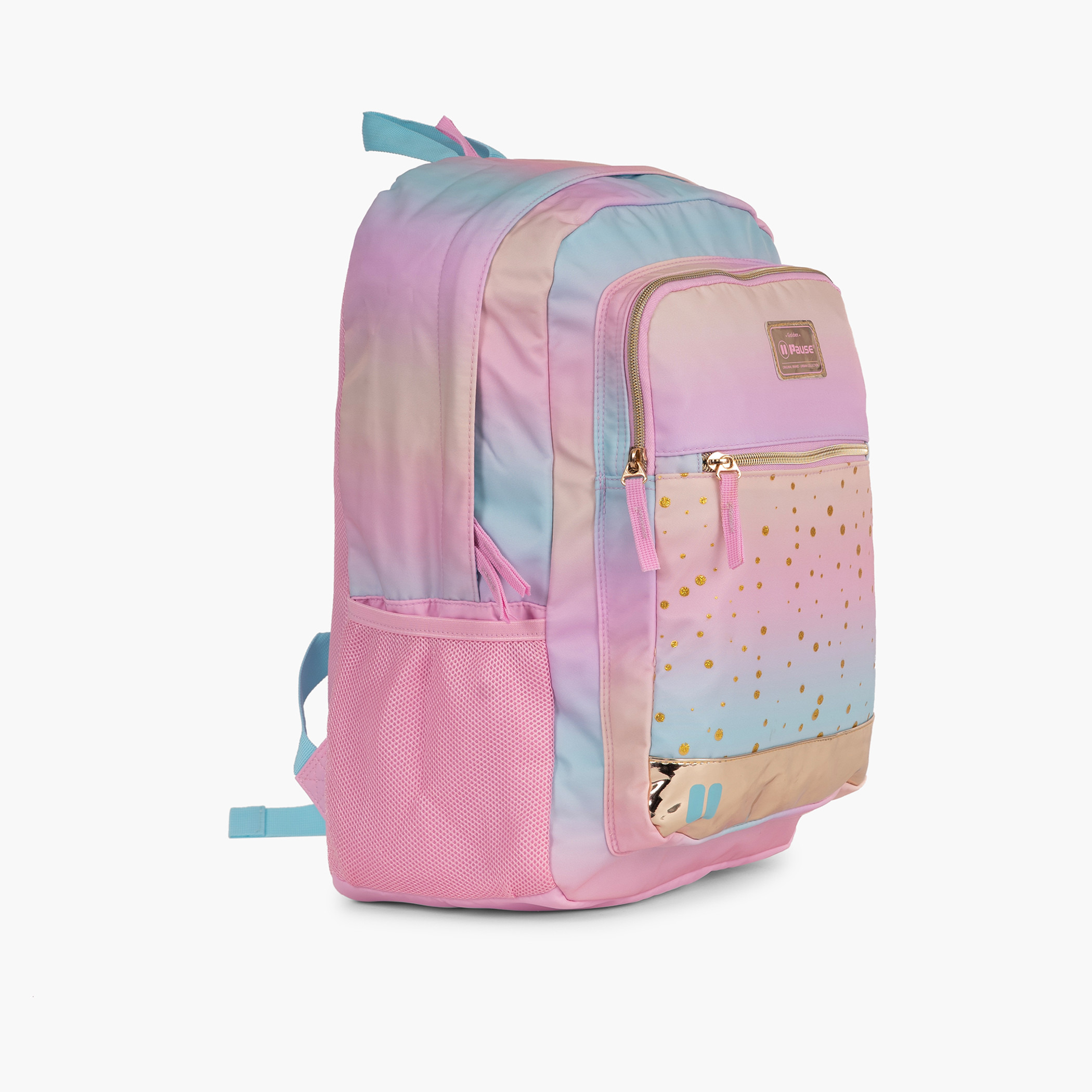 PAUSE 18-inch Ombre Backpack with Adjustable Straps and Zip Closure - 27x13x44 cms-school-bagsandbackpacks-backpacks-image-2