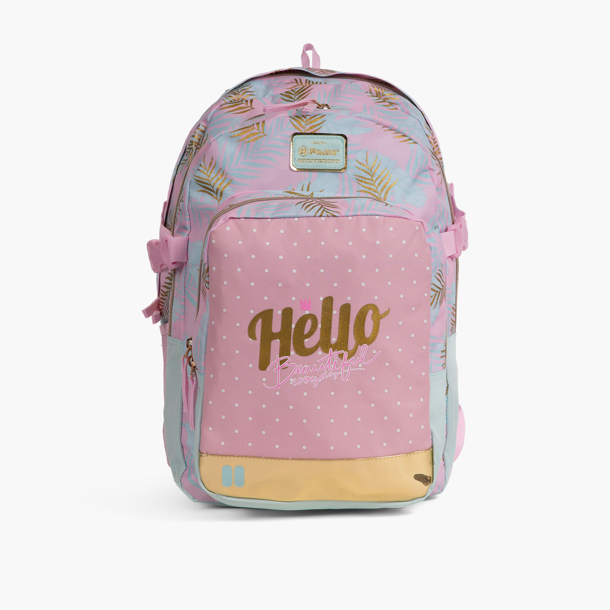 PAUSE 18-inch Printed Backpack with Adjustable Straps and Zip Closure - 27x13x44 cms-school-bagsandbackpacks-backpacks-image-1