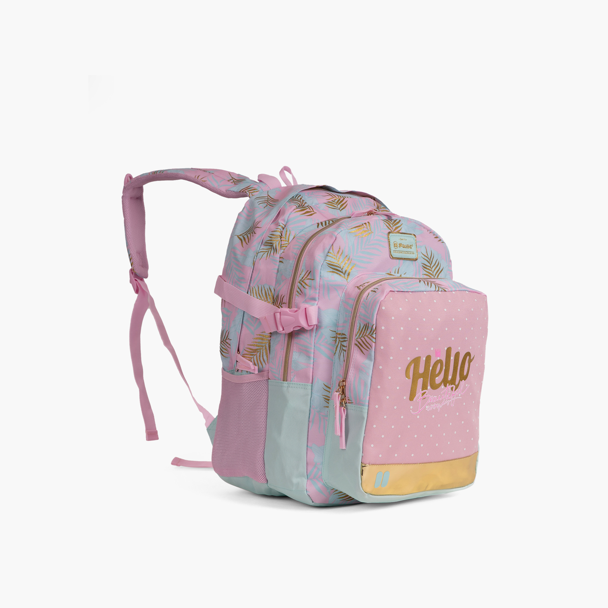 PAUSE 18-inch Printed Backpack with Adjustable Straps and Zip Closure - 27x13x44 cms-school-bagsandbackpacks-backpacks-image-2