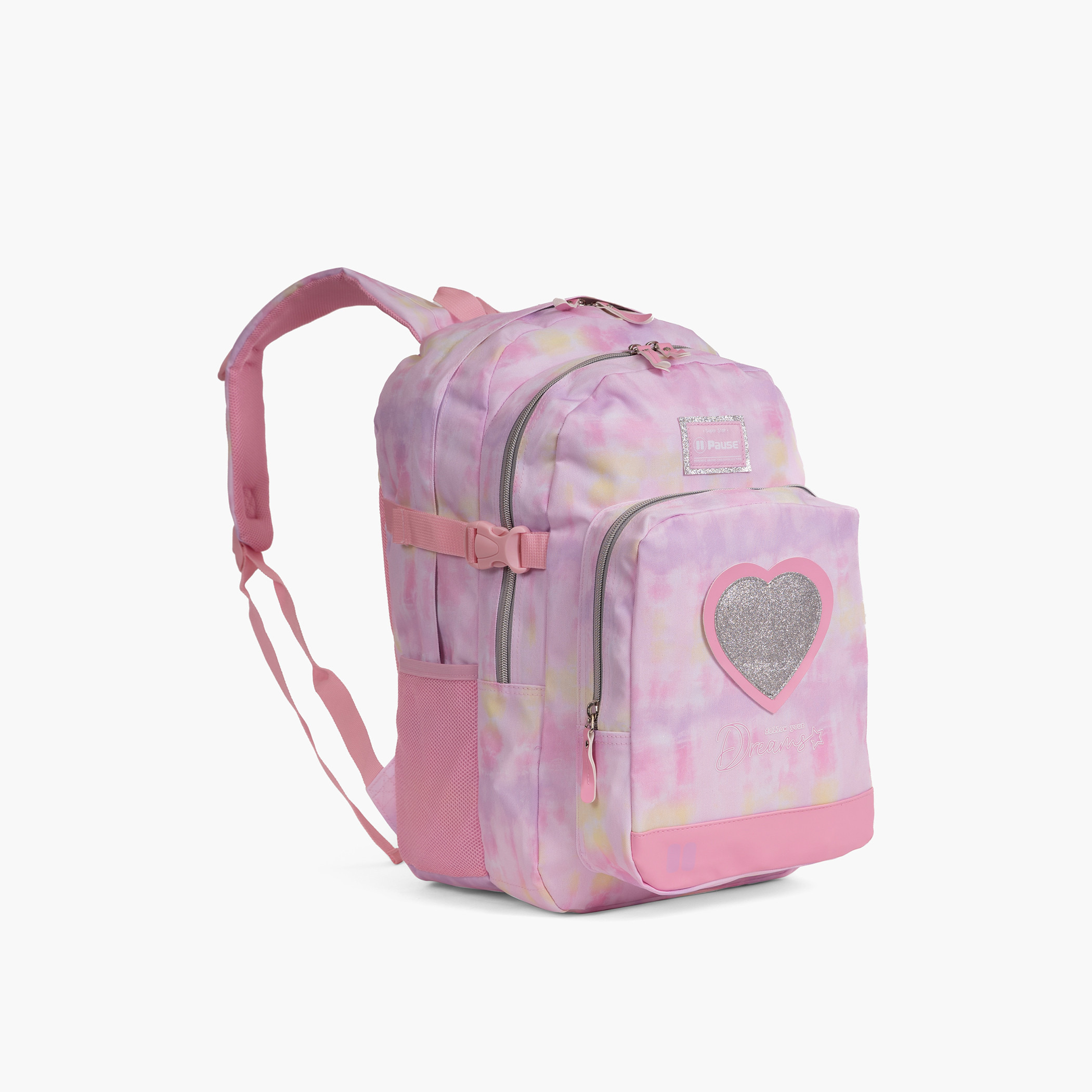 PAUSE 18-inch Logo Detail Backpack with Adjustable Straps and Zip Closure - 27x13x44 cms-cpkids-backtoschool-schoolbagsandbackpacks-backpacks-image-2