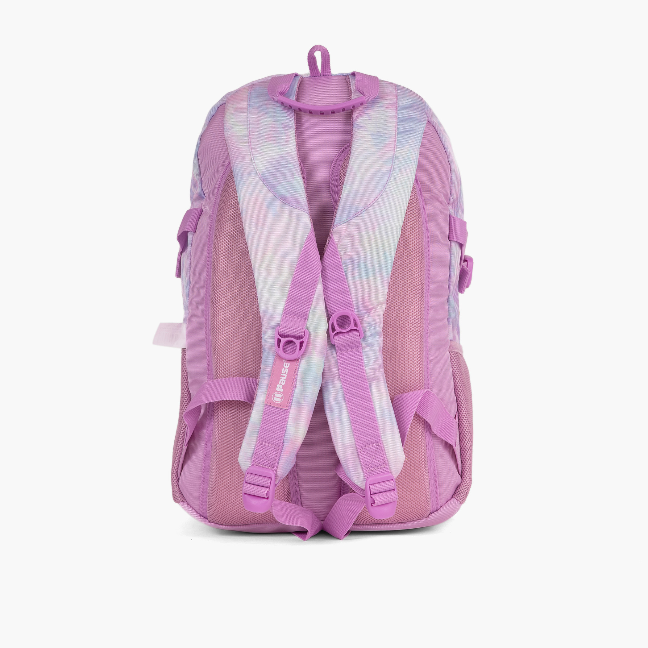PAUSE 18-inch Heart Print Backpack with Adjustable Straps and Zip Closure - 27x13x44 cms-school-bagsandbackpacks-backpacks-image-3