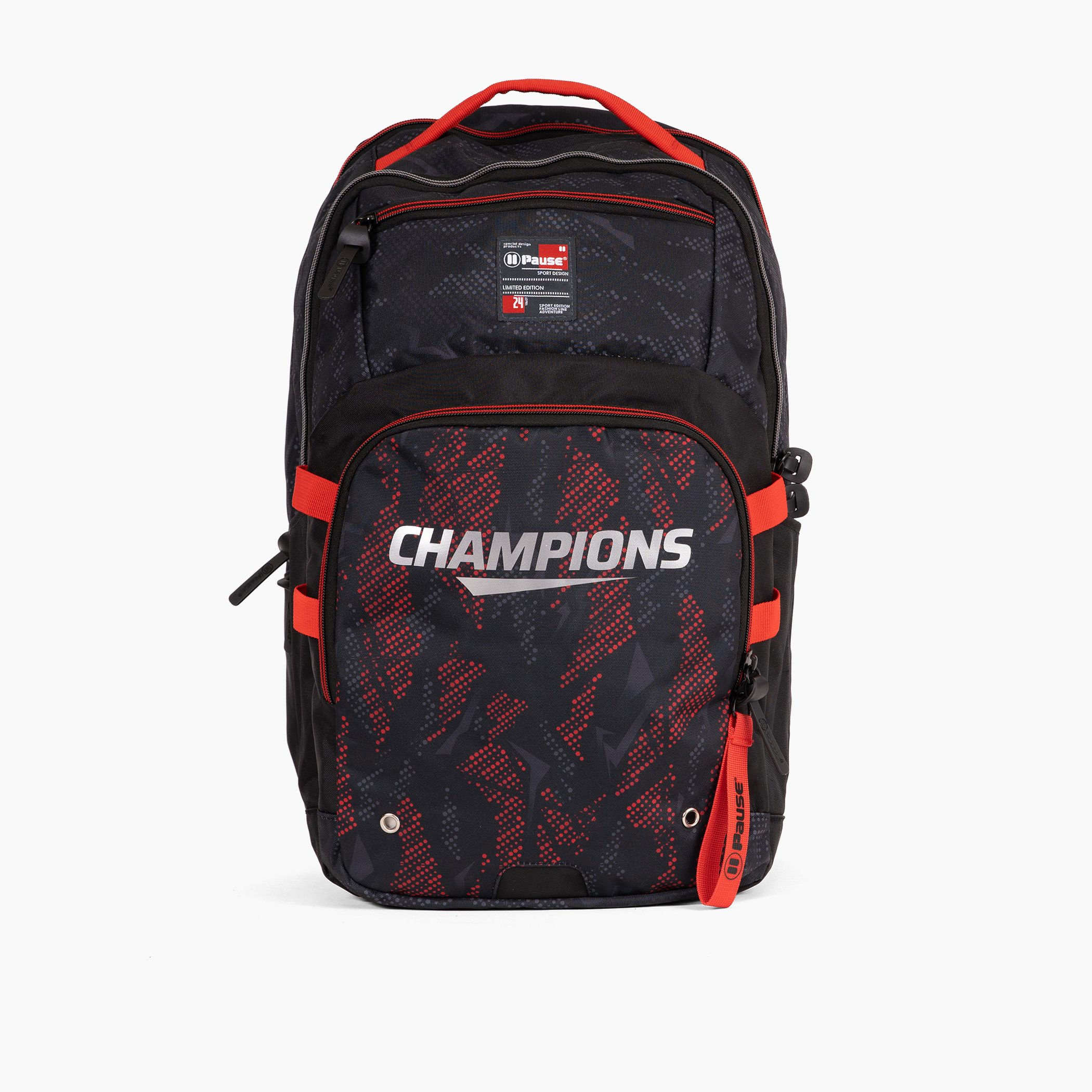 PAUSE Printed 19-inch Backpack with Adjustable Shoulder Straps - 28x13x48 cms-school-bagsandbackpacks-backpacks-image-1