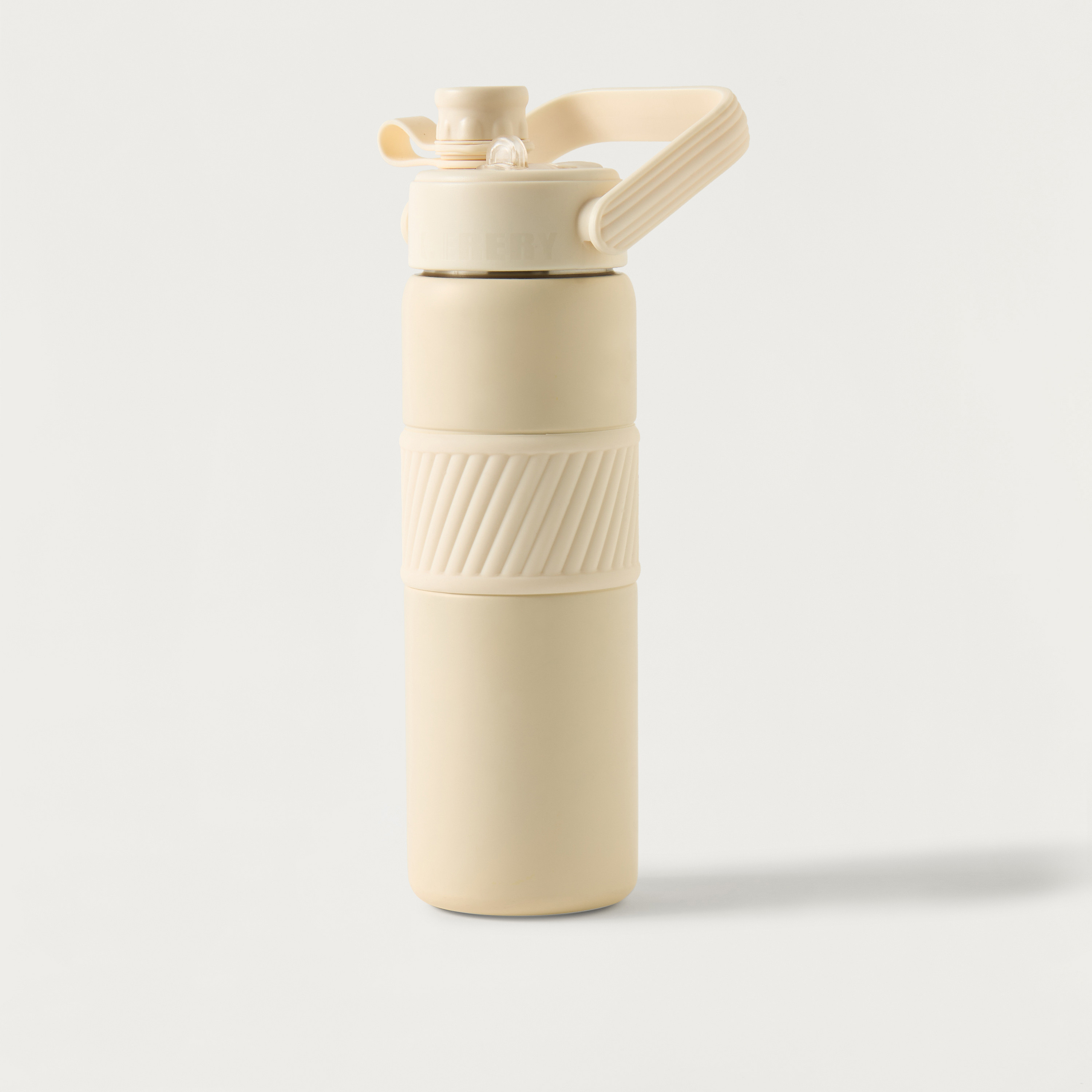 Textured Double Wall Stainless Steel Vacuum Sipper Water Bottle - 800 ml-school-waterbottles-image-1