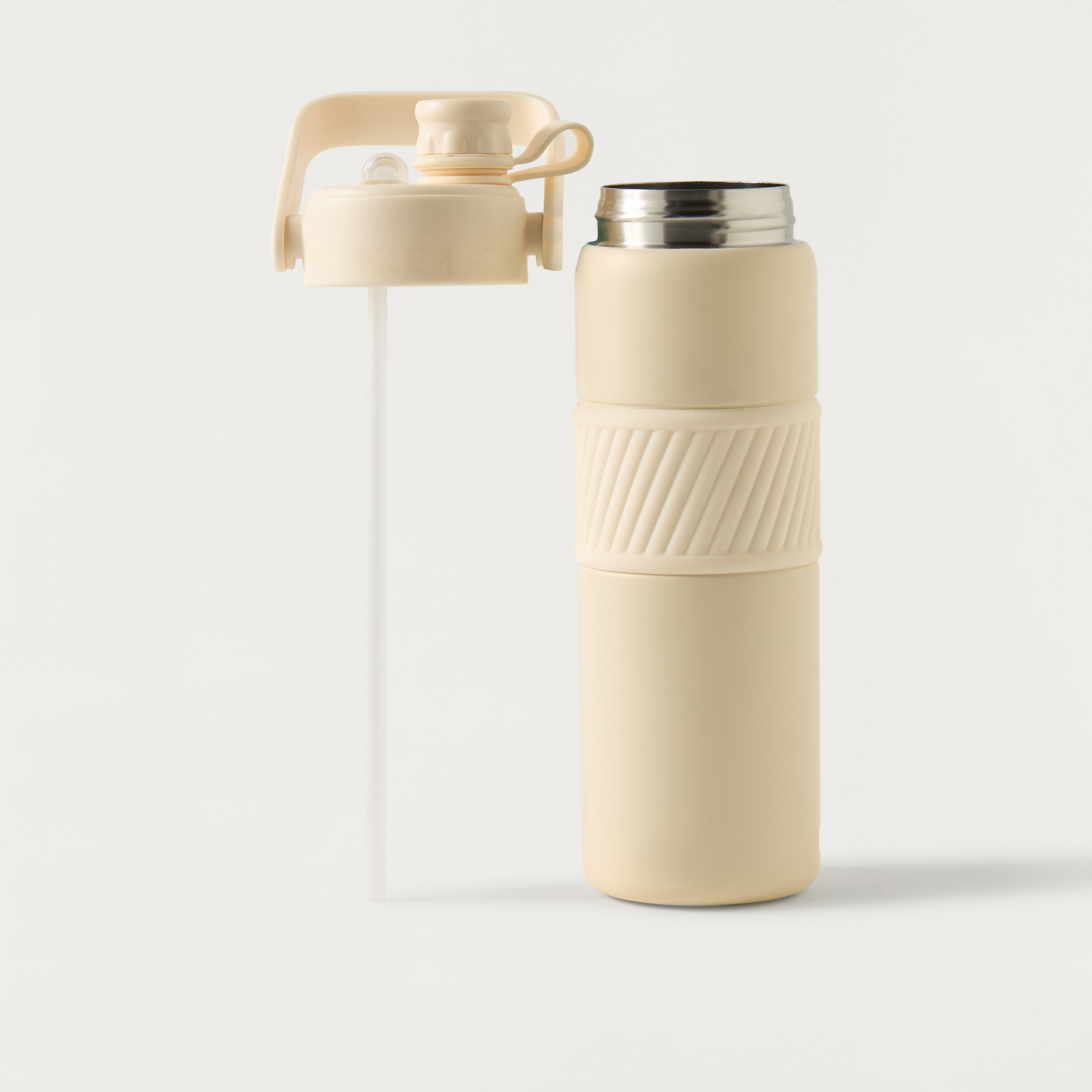 Textured Double Wall Stainless Steel Vacuum Sipper Water Bottle - 800 ml-school-waterbottles-image-2