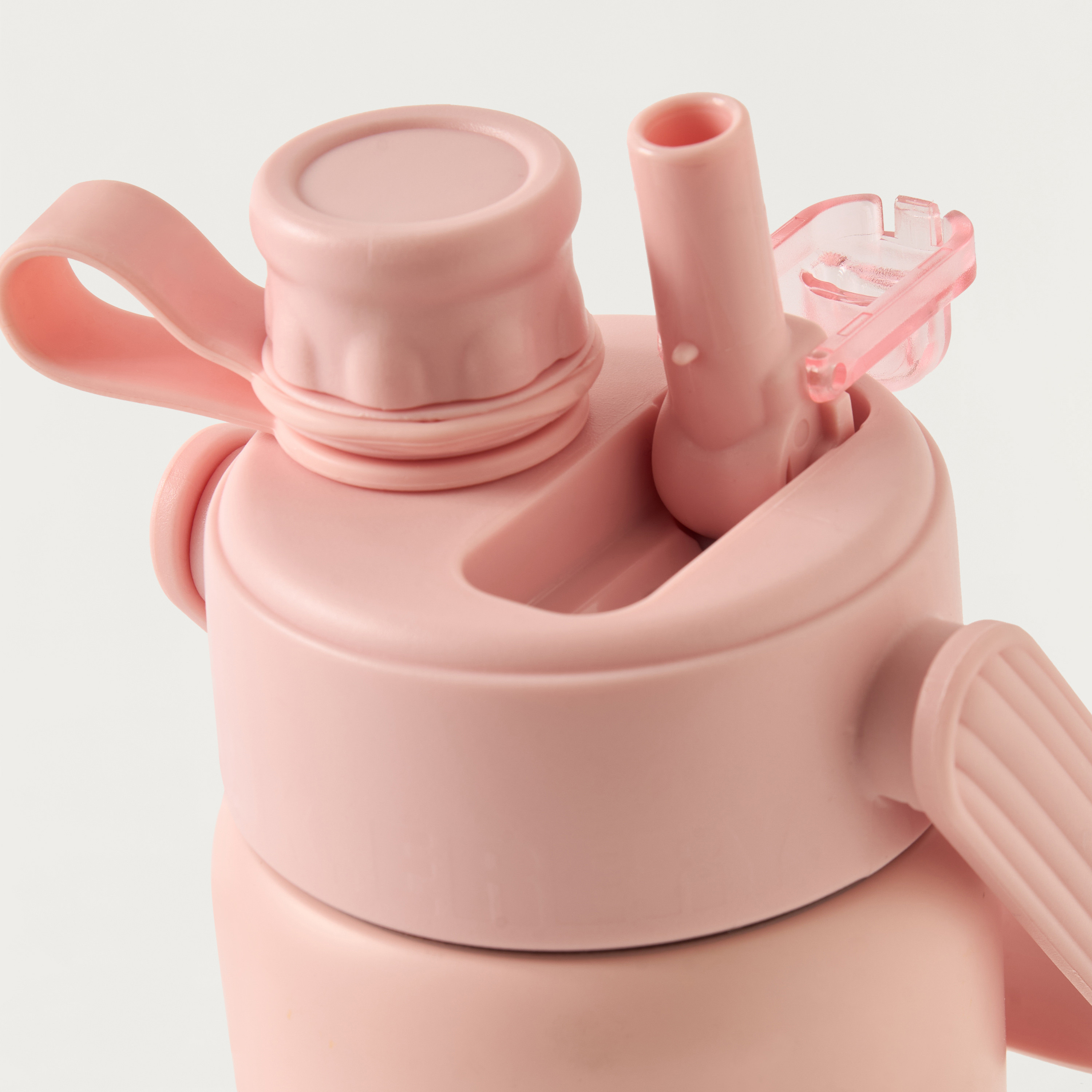Textured Double Wall Stainless Steel Vacuum Sipper Water Bottle - 800 ml-school-waterbottles-image-4