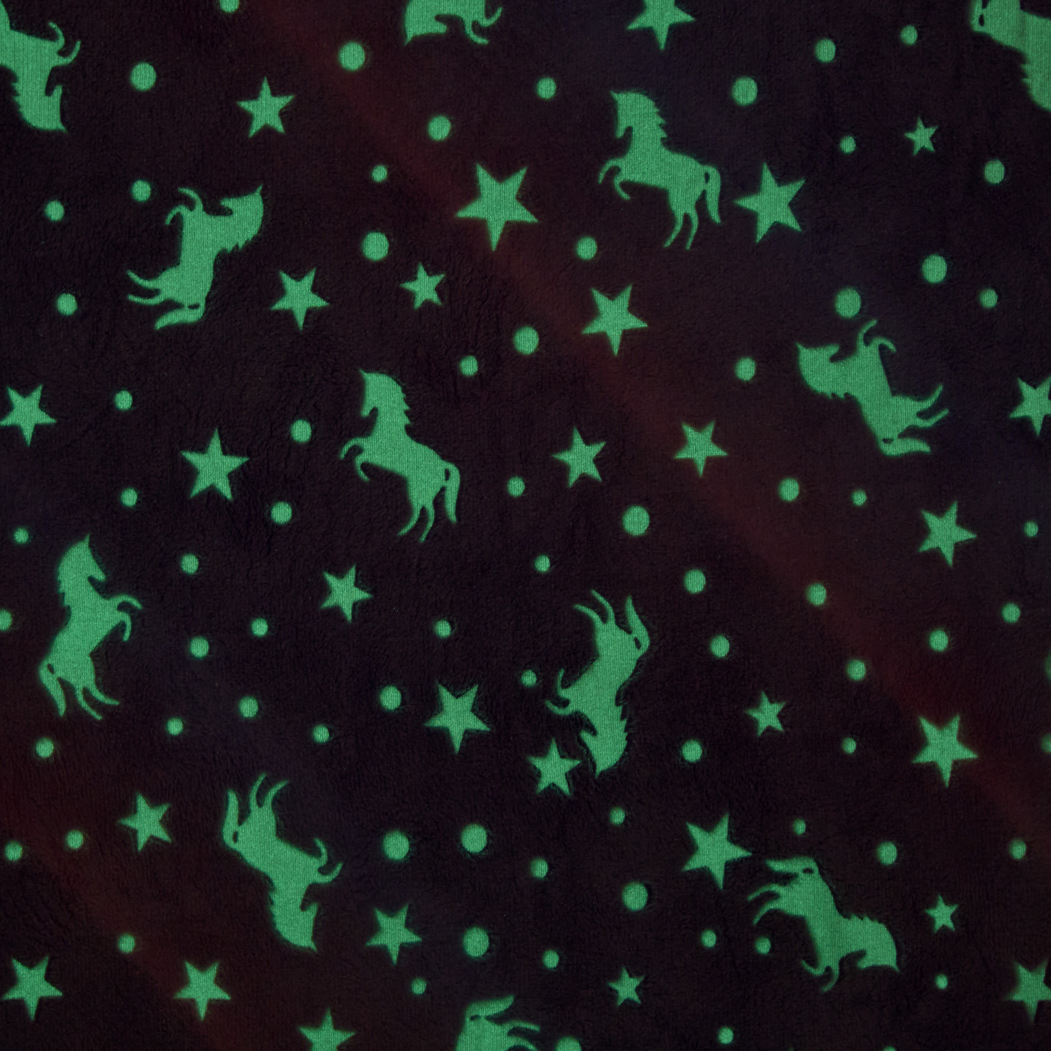 Unicorn Print Glow-In-The-Dark Blanket - 127x152 cms-household-bedding-blankets-image-5