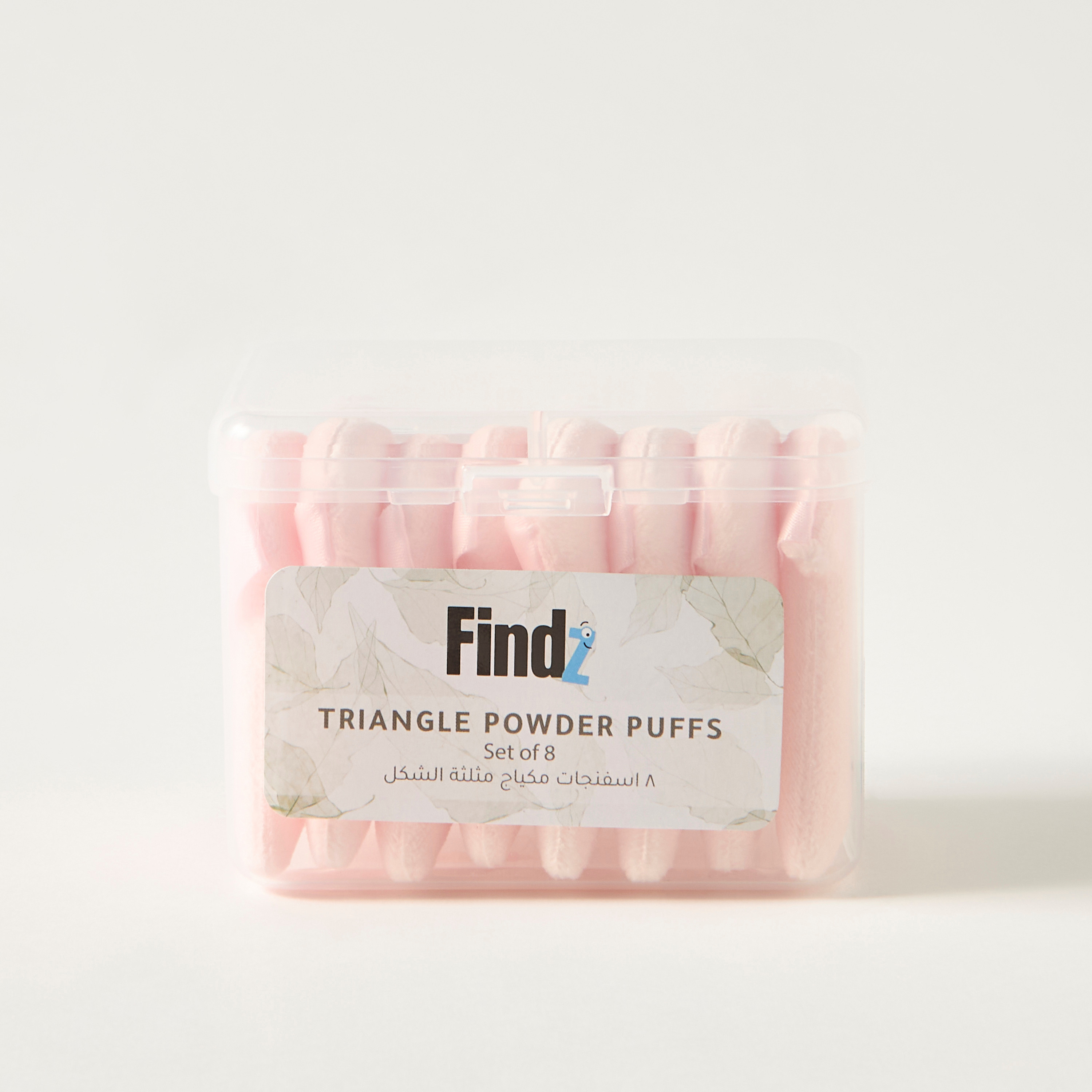 Findz Triangle Powder Puff - Set of 8-beautyandpersonalcare-makeup-brushesandaccessories-accessories-image-1