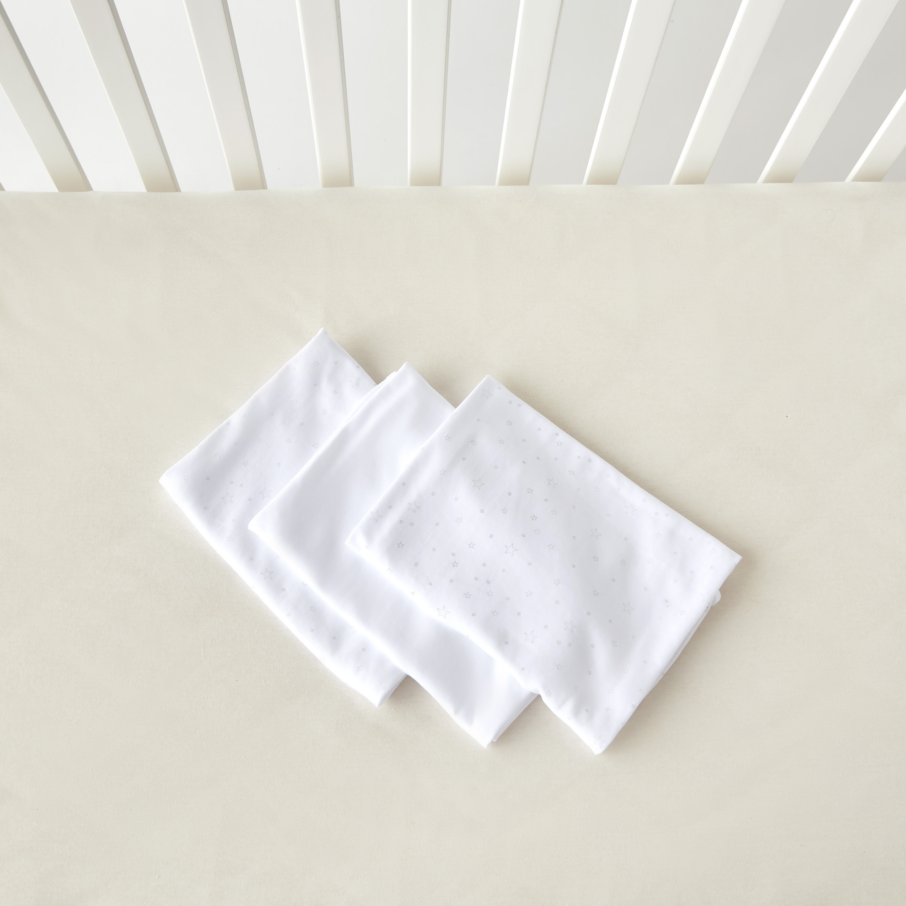 Juniors Printed 3-Piece Receiving Blanket Set - 80x80 cm-baby-nursery-blanketsandswaddles-receivingblankets-image-4