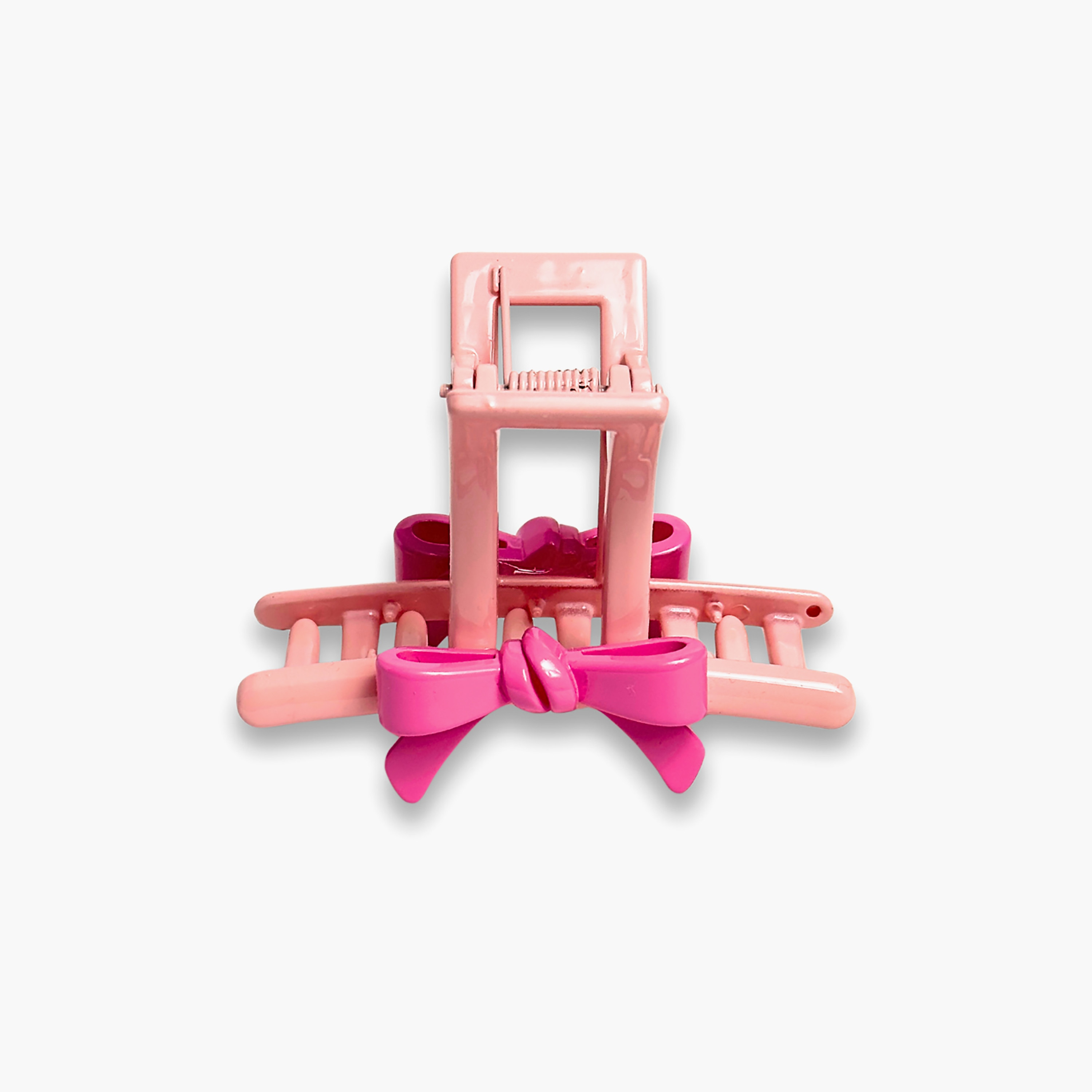 Glitters Solid Claw Clip with Bow-girls-accessories-hairaccessories-image-7