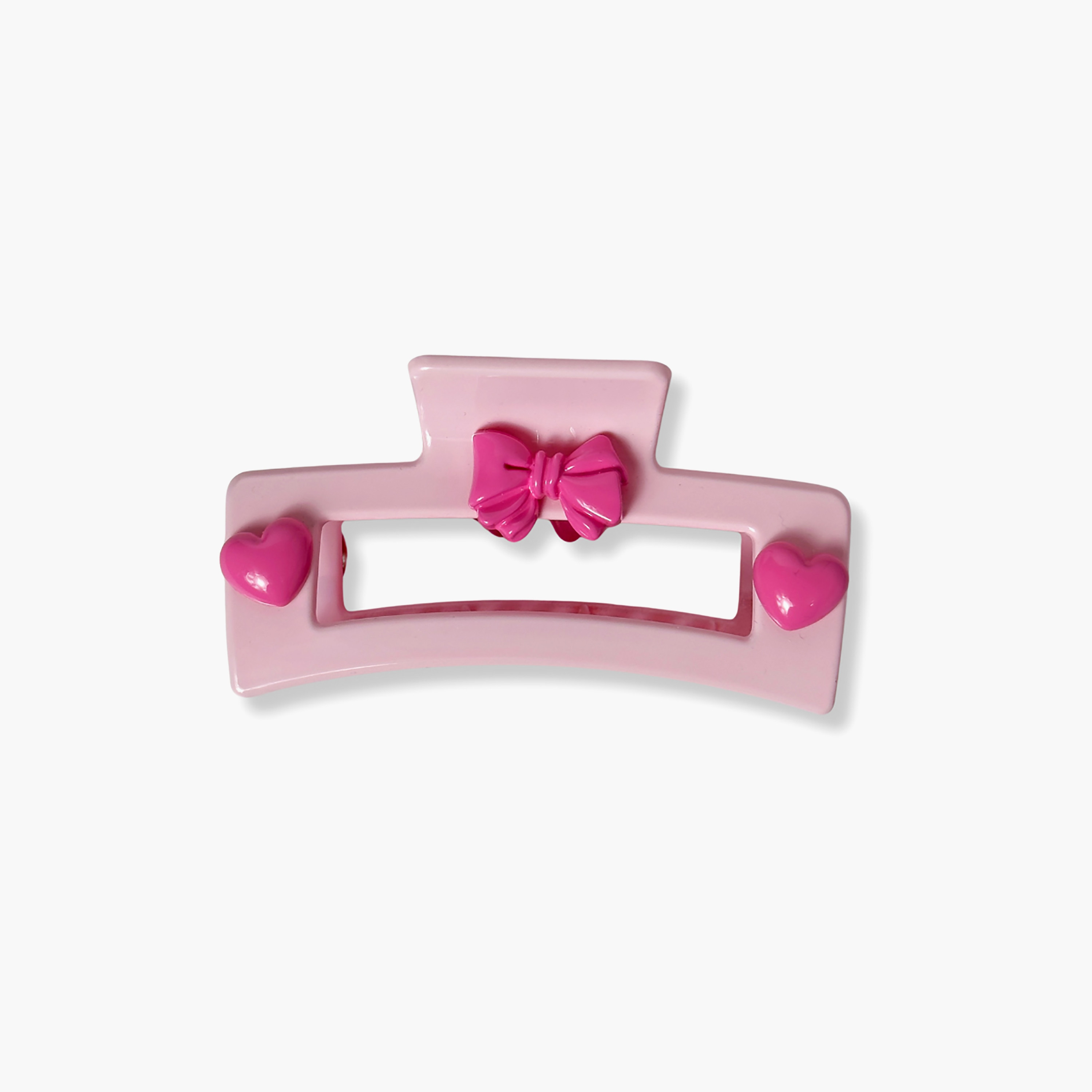 Glitters Solid Claw Clip with Bow-girls-accessories-hairaccessories-image-3