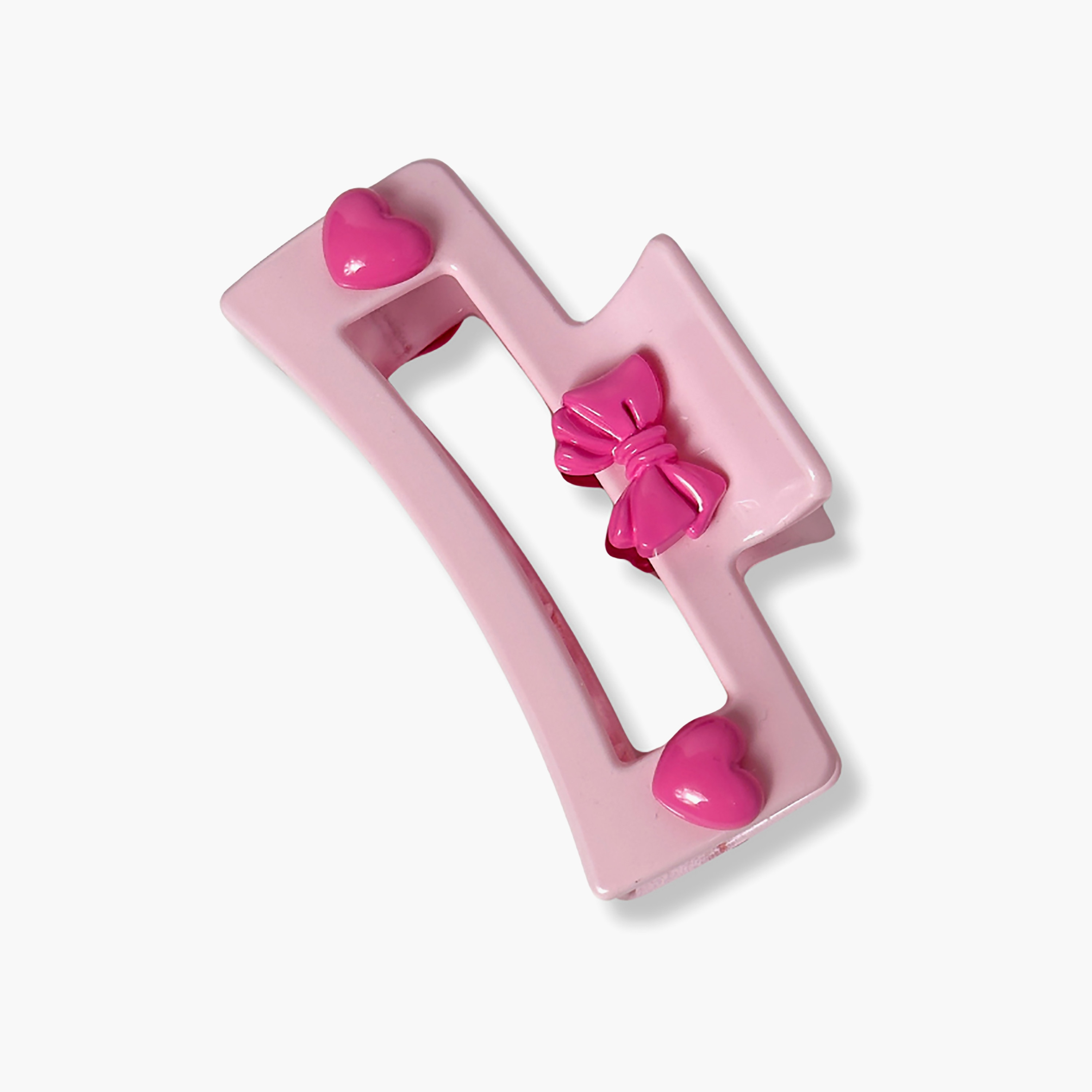 Glitters Solid Claw Clip with Bow-girls-accessories-hairaccessories-image-4