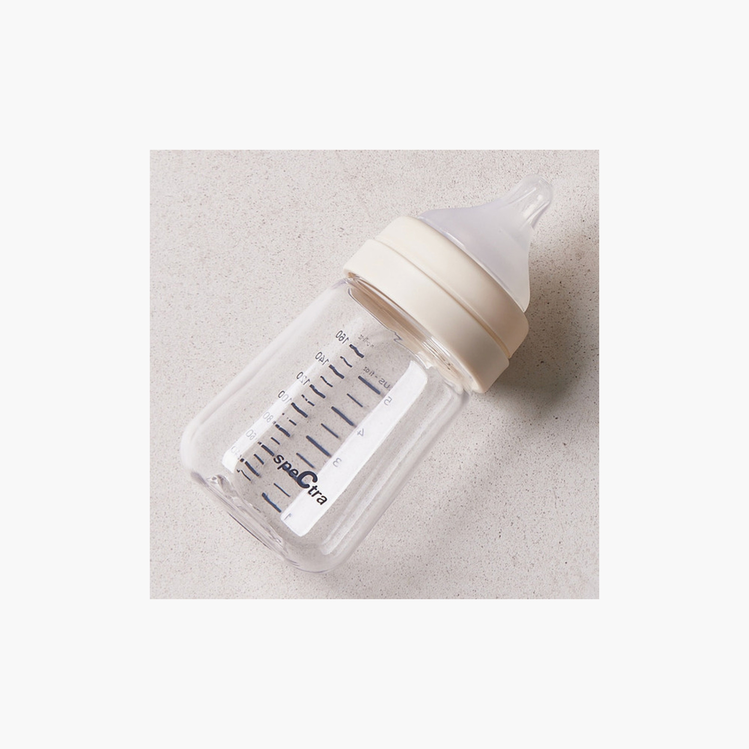 زجاجة رضاعة مع حلمة وغطاء - 160 مل من سبكترا-baby-feeding-feedingbottles-bottlesandteats-image-8