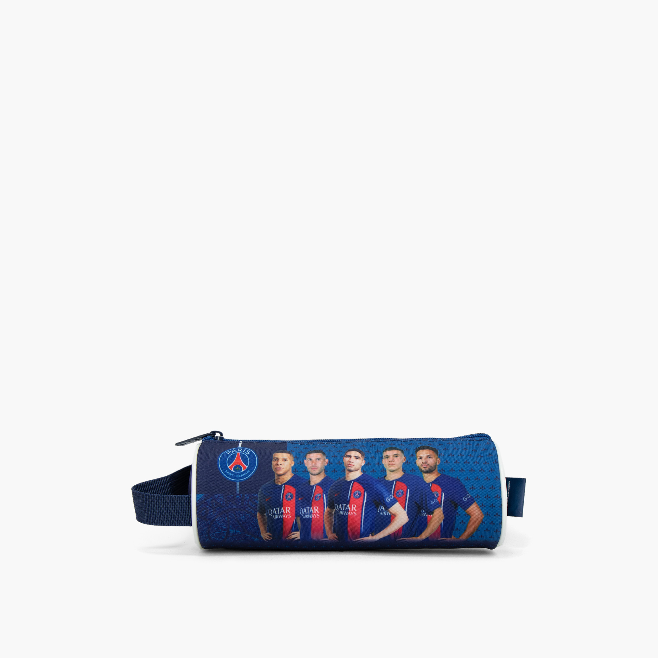 Paris Saint Germain Printed Pencil Pouch with Zip Closure-school-stationery-pencilcases-image-1