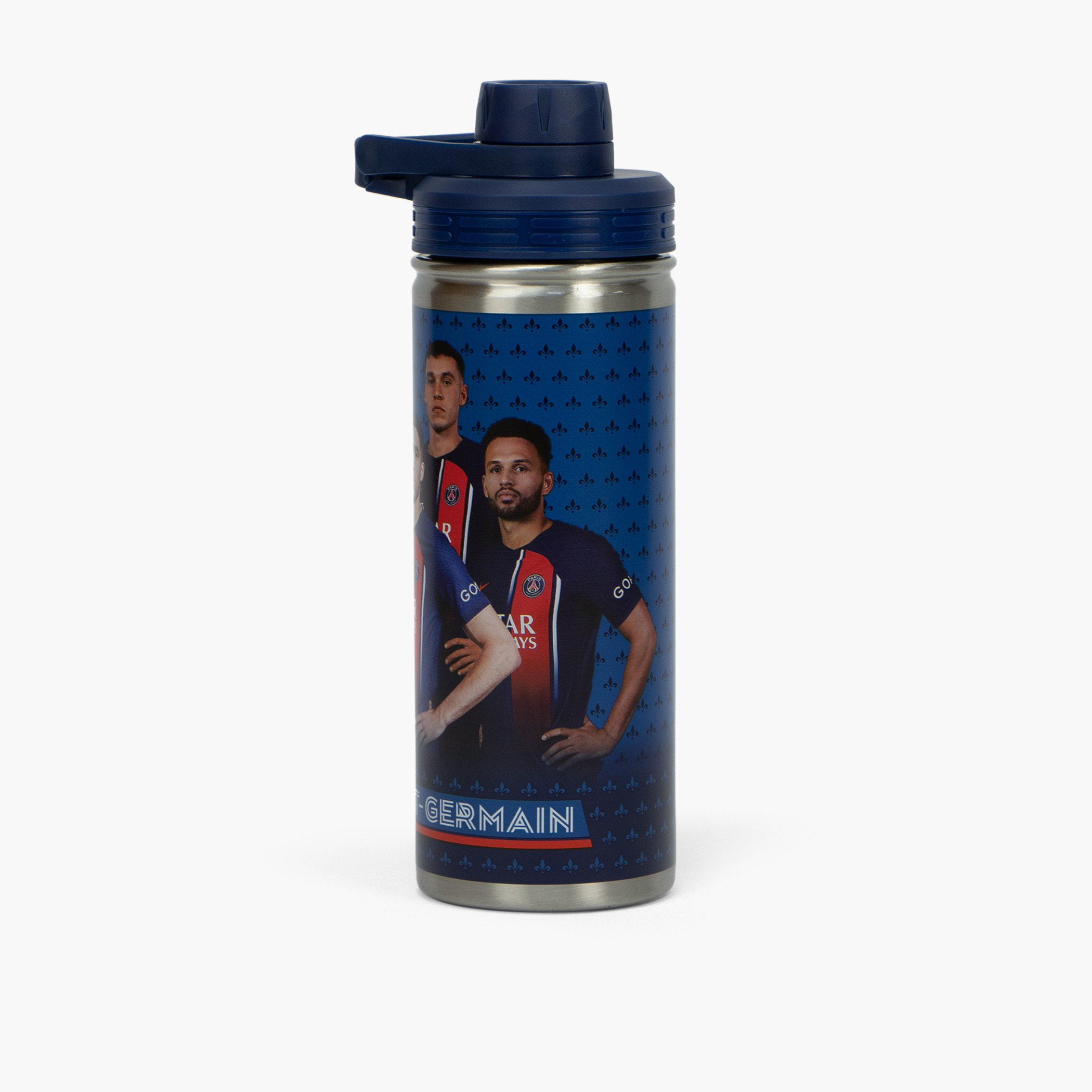 PSG Paris Saint Print Stainless Steel Water Bottle - 620 ml-school-waterbottles-image-3
