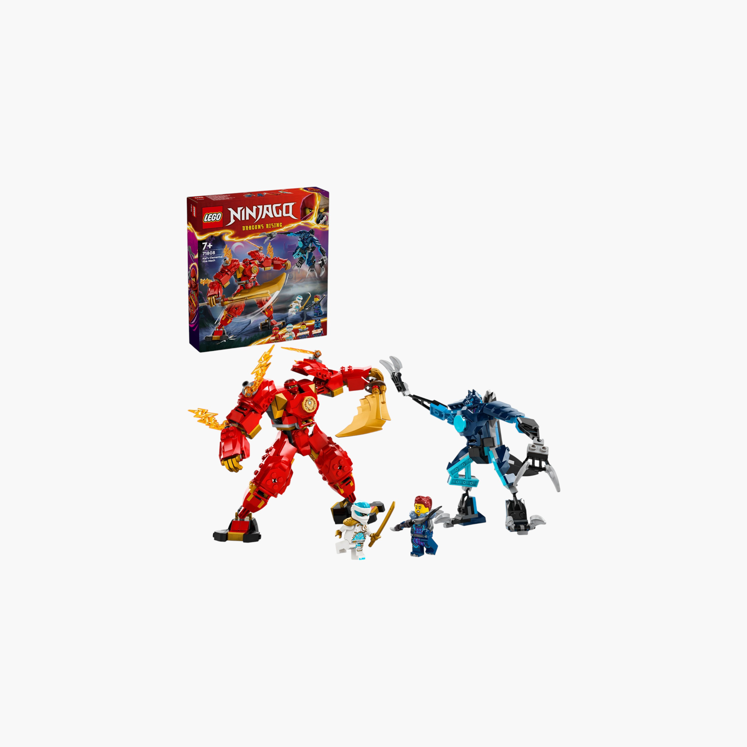 Lego 71808 Ninjago Kai Elemental Fire Mech Building Blocks Set-toys-buildingblocks-blocks-image-2
