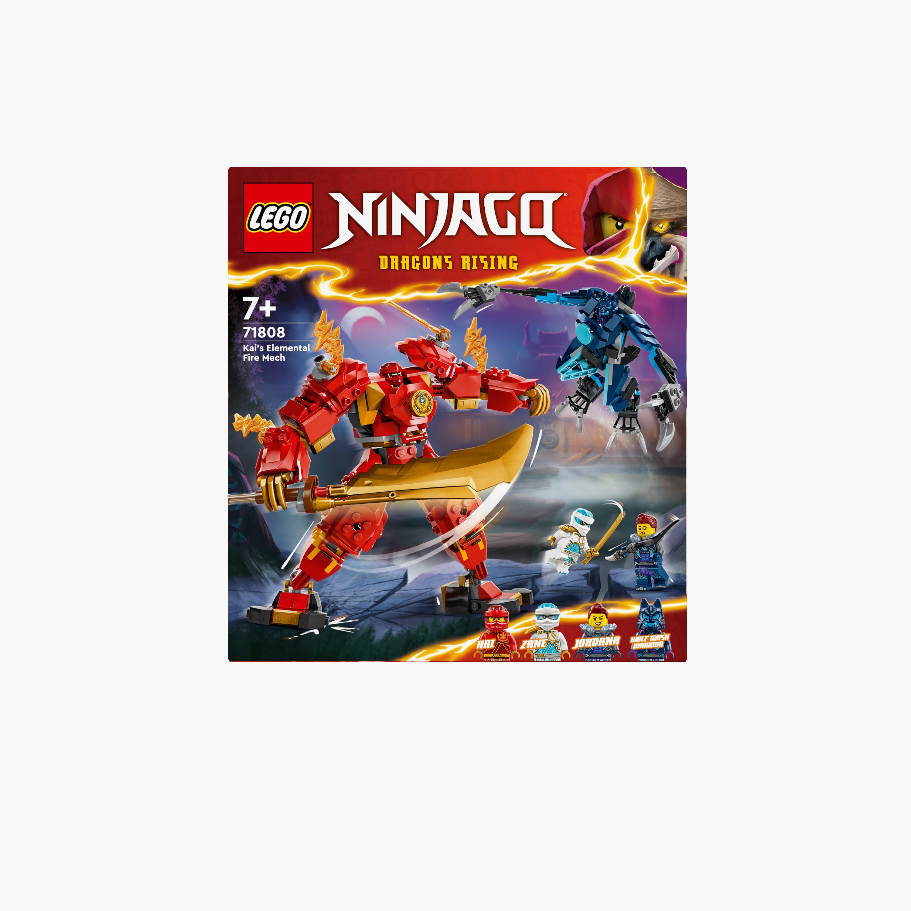 Lego 71808 Ninjago Kai Elemental Fire Mech Building Blocks Set-toys-buildingblocks-blocks-image-4