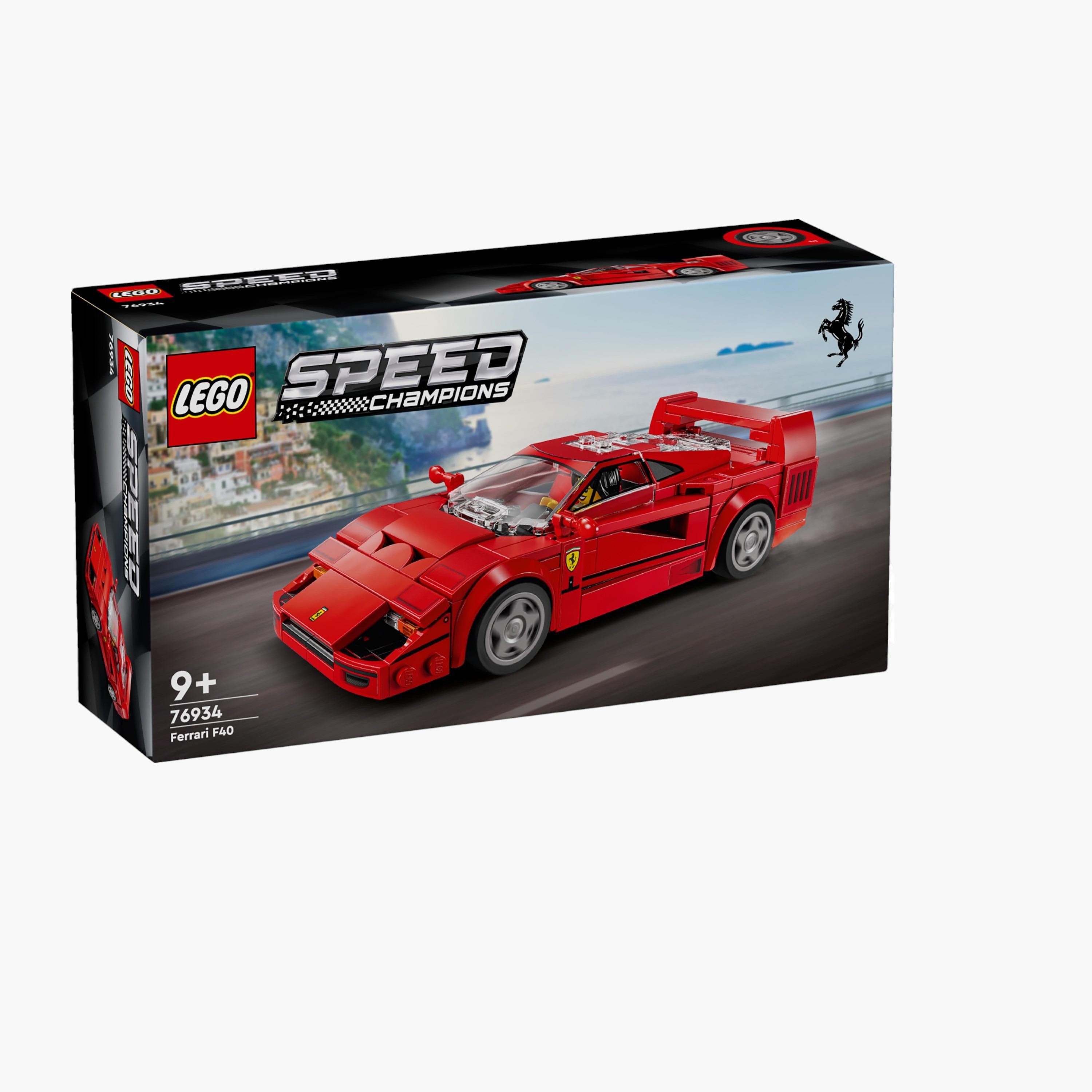 Lego 76934 Speed Champions Ferrari F 40 Toy Car Set-toys-buildingblocks-blocks-image-4