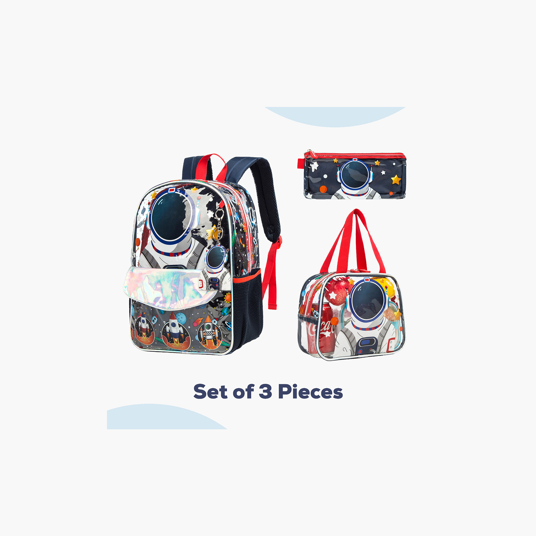 Eazy Kids Astronaut Print 16-inch Backpack with Lunch Bag and Pencil Pouch-school-bagsandbackpacks-sets-image-3