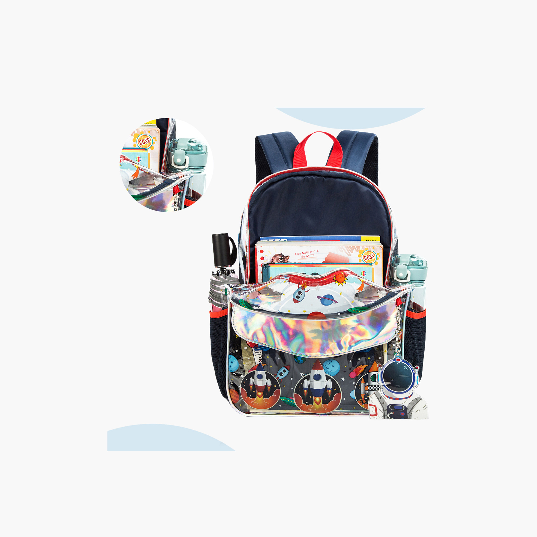 Eazy Kids Astronaut Print 16-inch Backpack with Lunch Bag and Pencil Pouch-school-bagsandbackpacks-sets-image-6