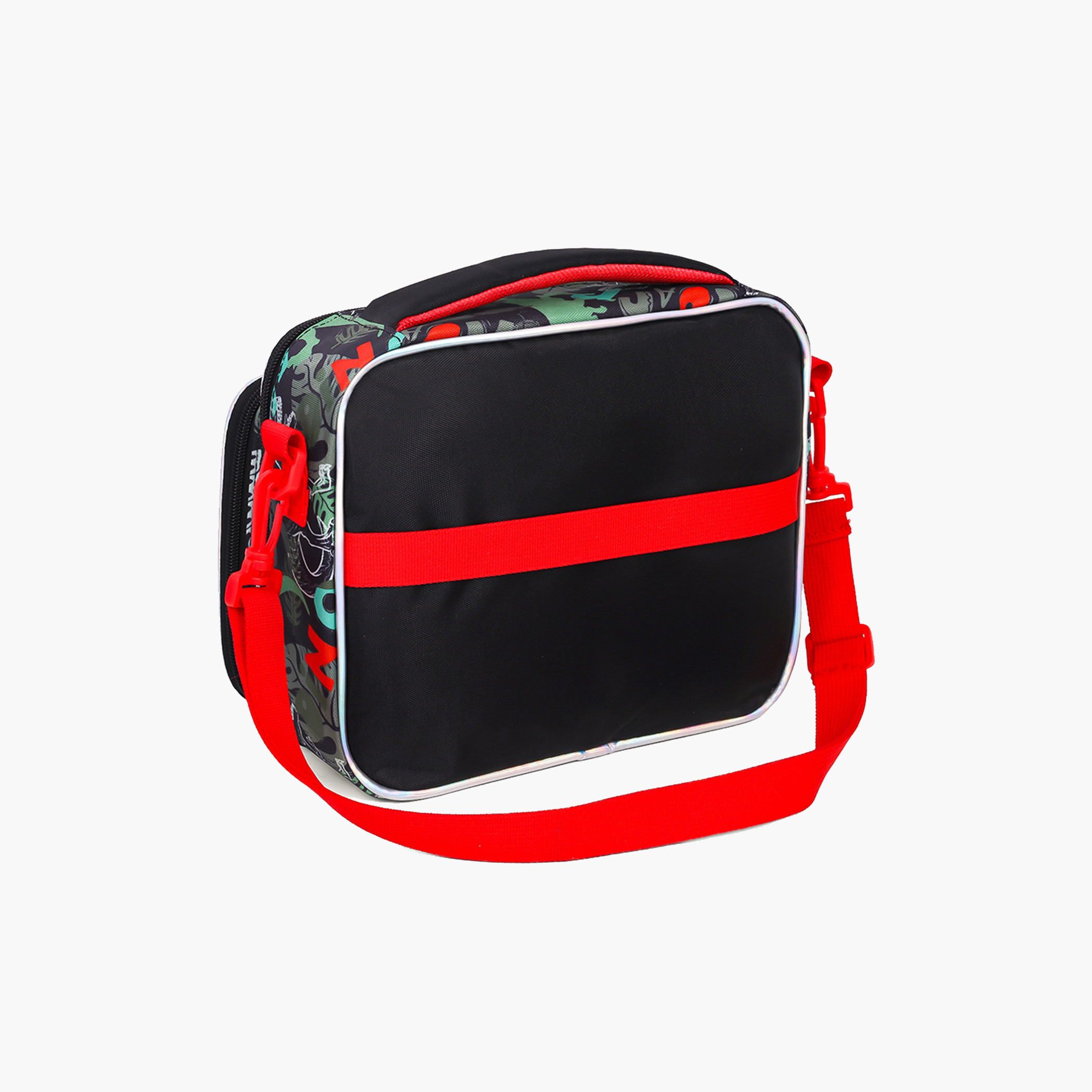 Eazy Kids Dinosaur Print Lunch Bag with Zip Closure-school-lunchessentials-lunchbags-image-5