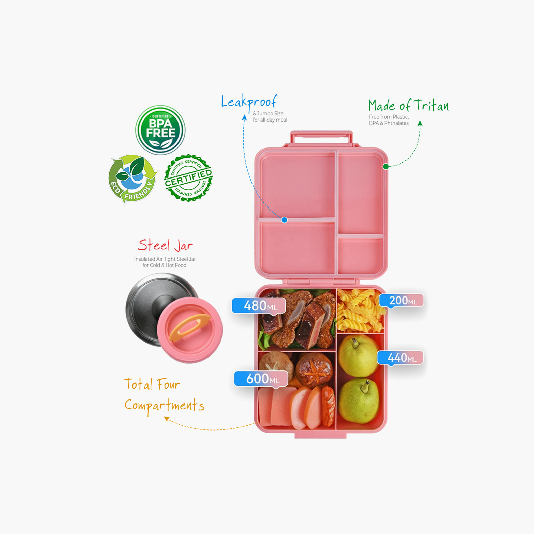 صندوق غداء بينتو جامبو مع جرّة معزولة من إيزي كيدز-school-lunchessentials-lunchboxes-image-3