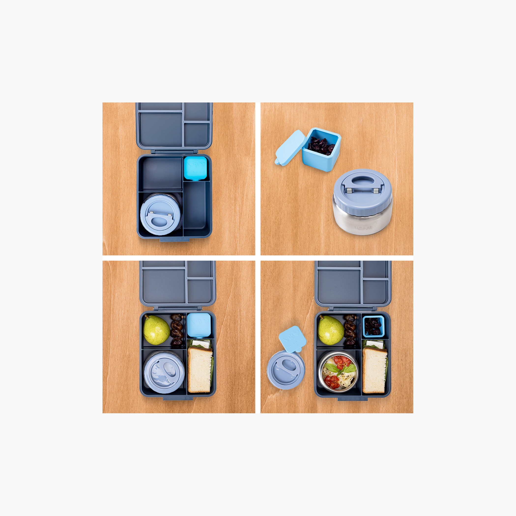 صندوق غداء جامبو مع ترمس ووعاء صلصة بينتو من إيزي كيدز-school-lunchessentials-lunchboxes-image-11