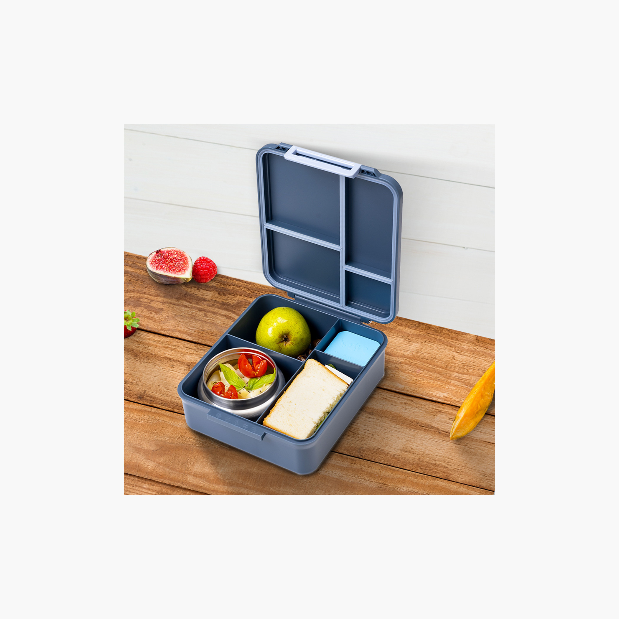صندوق غداء جامبو مع ترمس ووعاء صلصة بينتو من إيزي كيدز-school-lunchessentials-lunchboxes-image-6