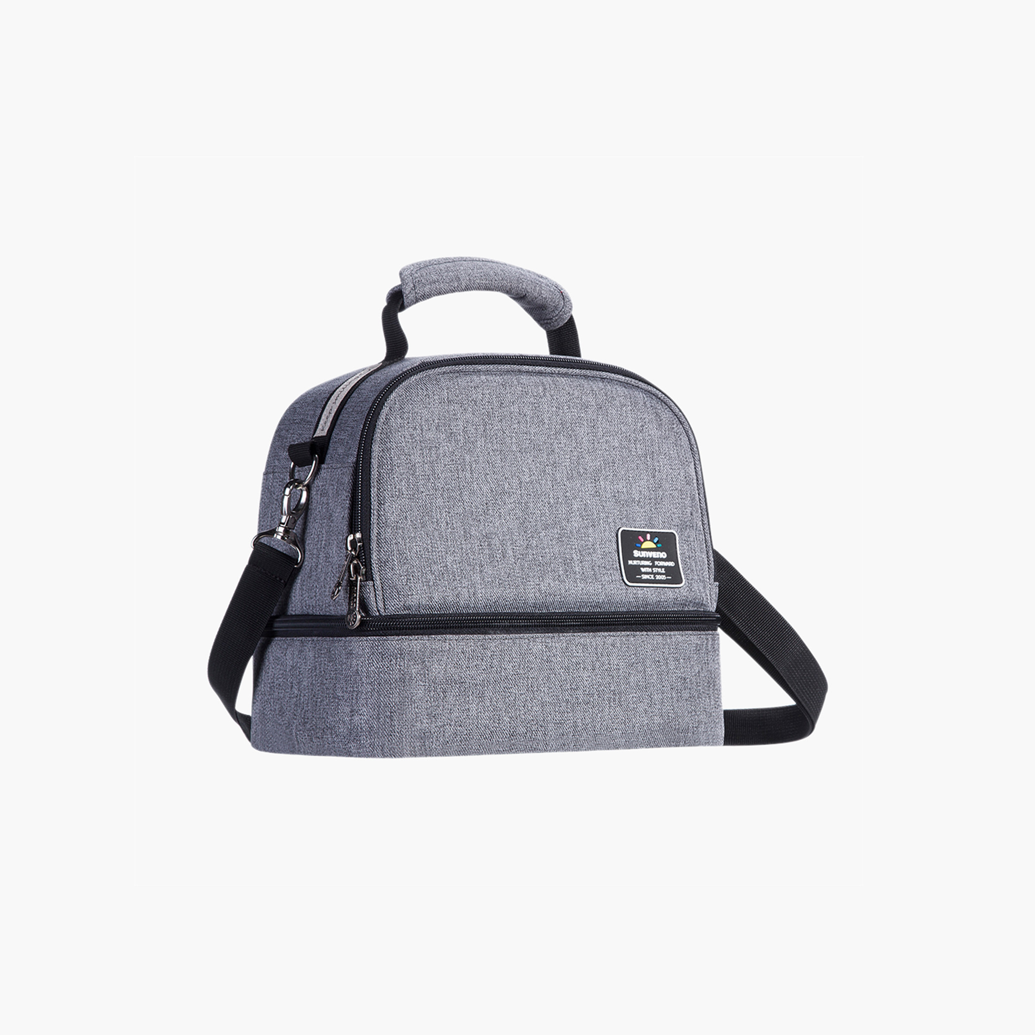 Sunveno Insulated Lunch Bag with Zip Closure-school-lunchessentials-lunchbags-image-1