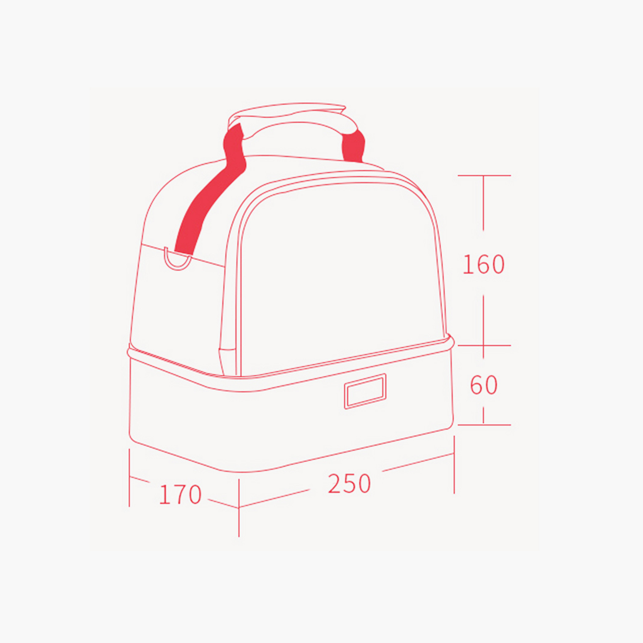 Sunveno Insulated Lunch Bag with Zip Closure-school-lunchessentials-lunchbags-image-5
