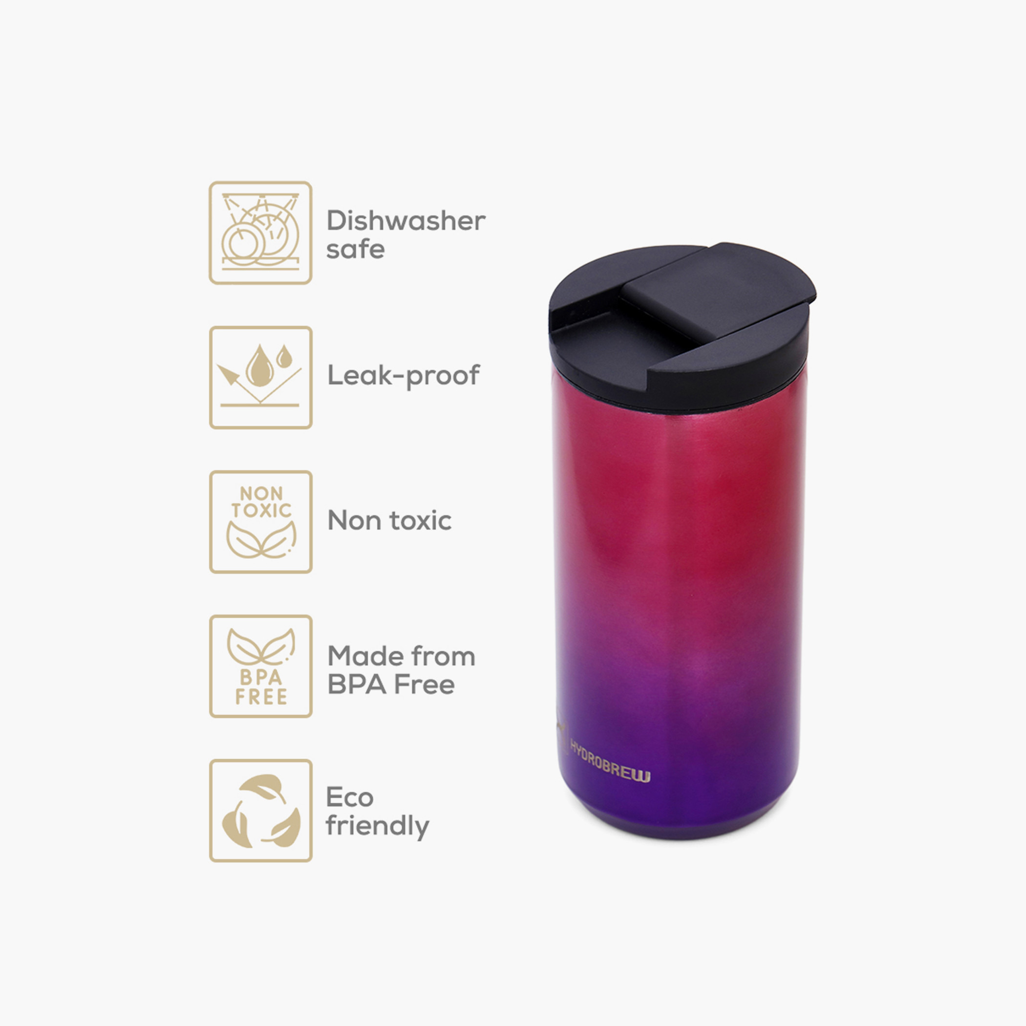قارورة مياه كوب معزولة ستانليس ستيل من هيدروبرو- 400 مل-school-waterbottles-image-4
