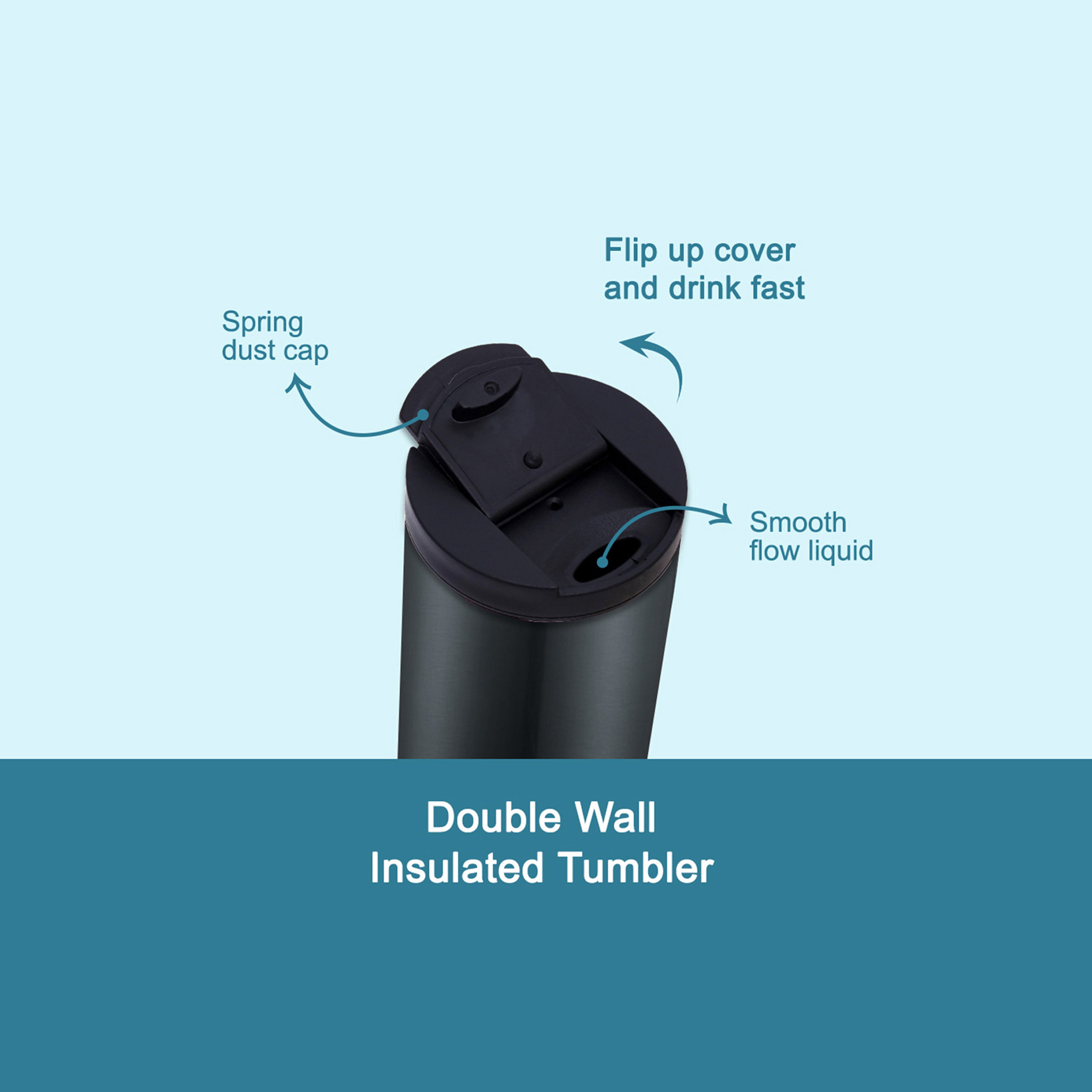 قارورة مياه كوب معزولة بجدار مزدوج من هيدروبرو - 400 مل-school-waterbottles-image-5