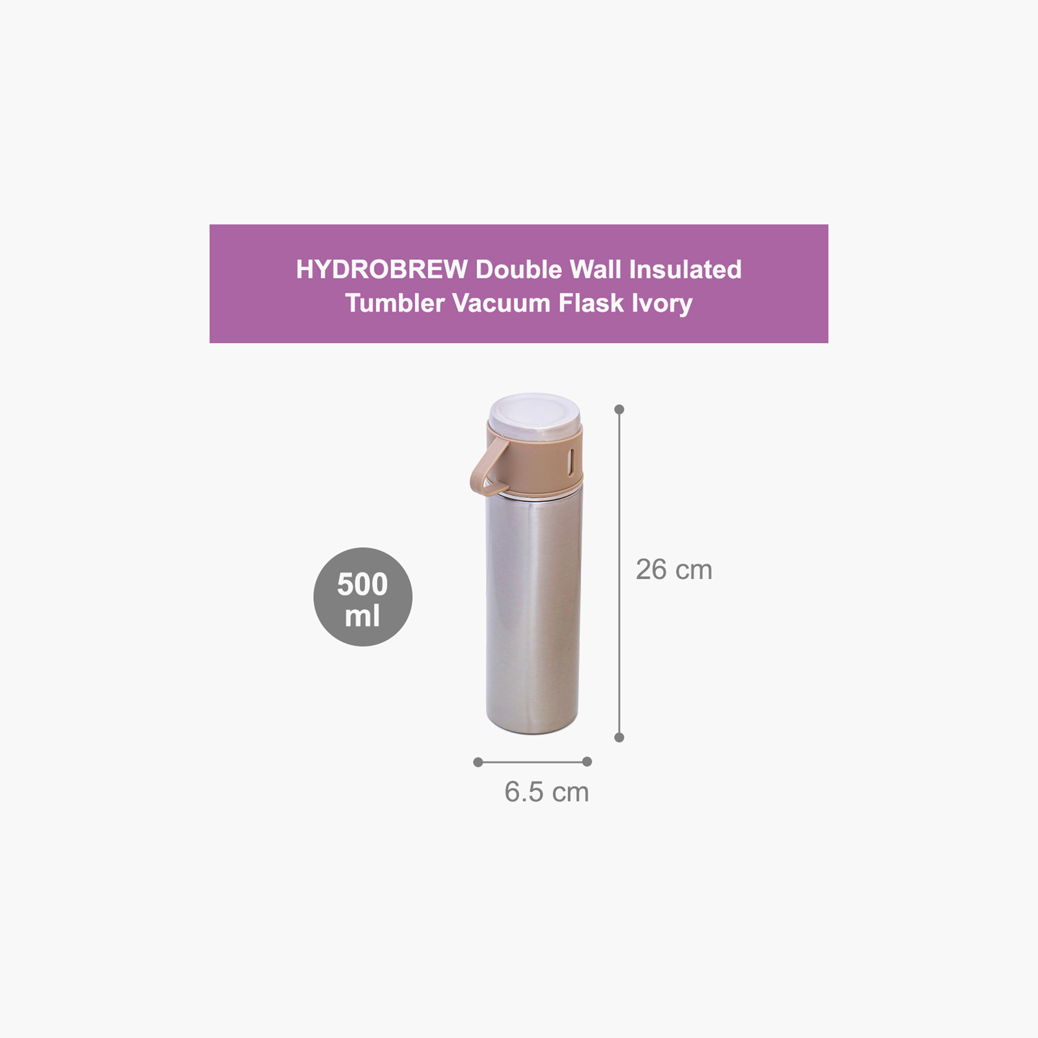Hydrobrew Insulated Vacuum Flask - 150 ml-school-waterbottles-image-10