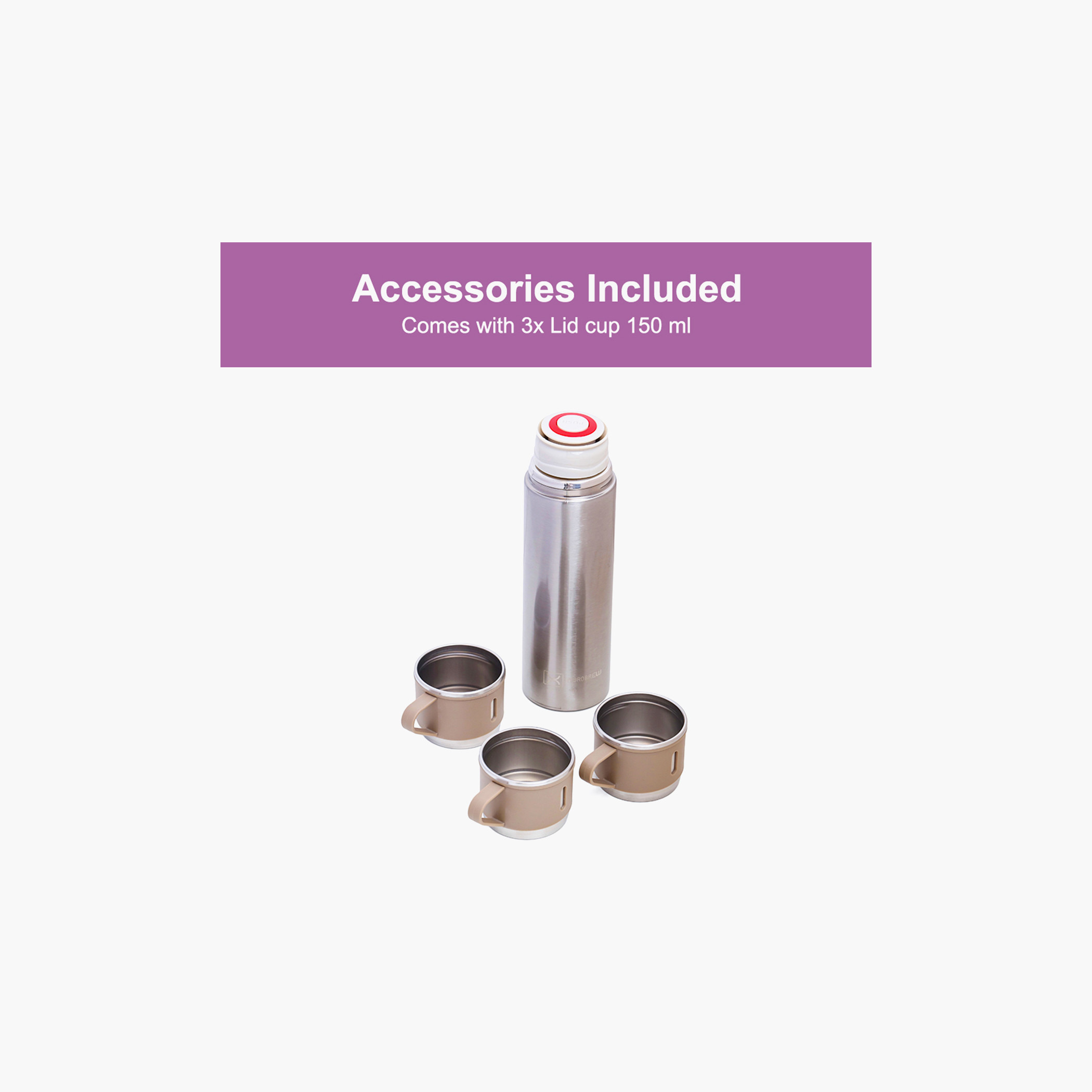 Hydrobrew Insulated Vacuum Flask - 150 ml-school-waterbottles-image-7