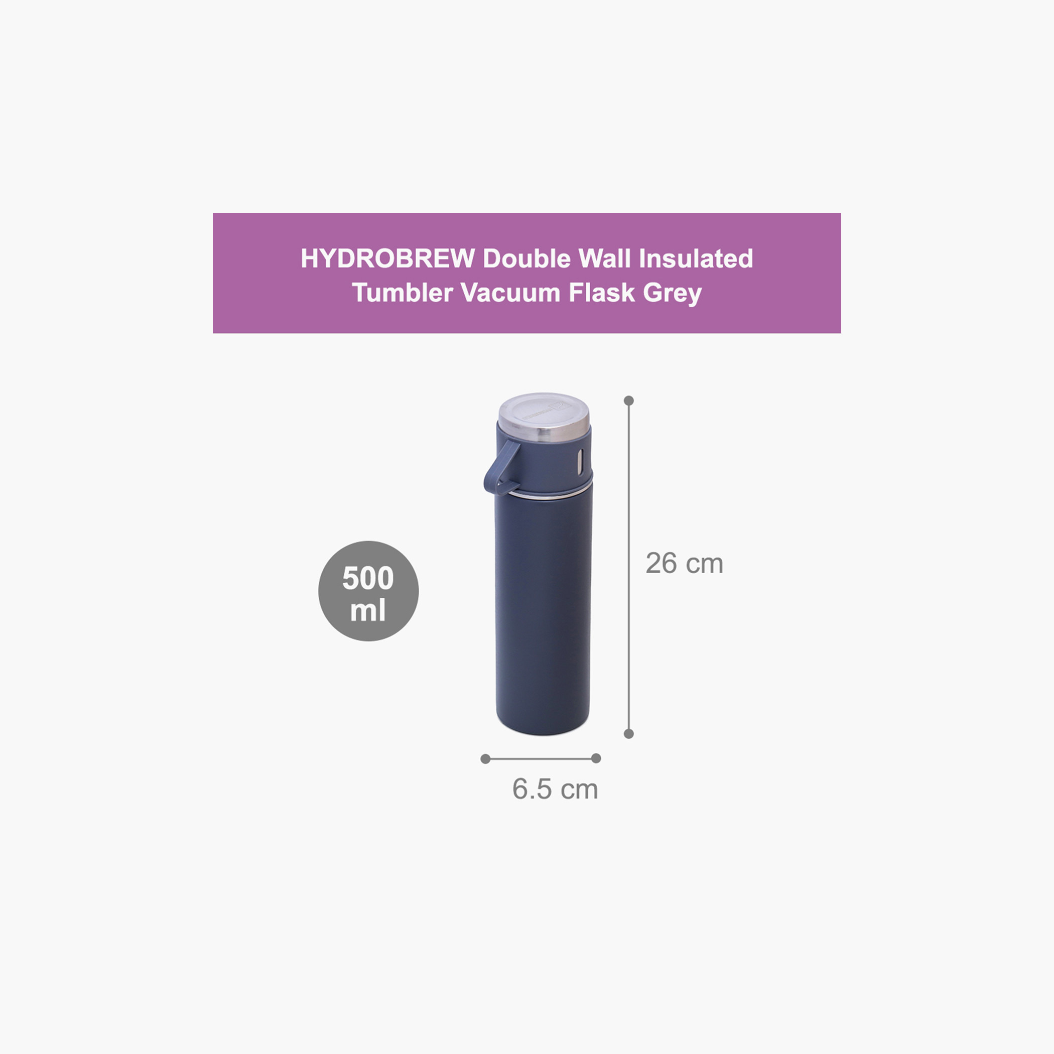 Hydrobrew Insulated Vacuum Flask - 150 ml-household-dining-teaandcoffee-travelmugsandsippers-image-10