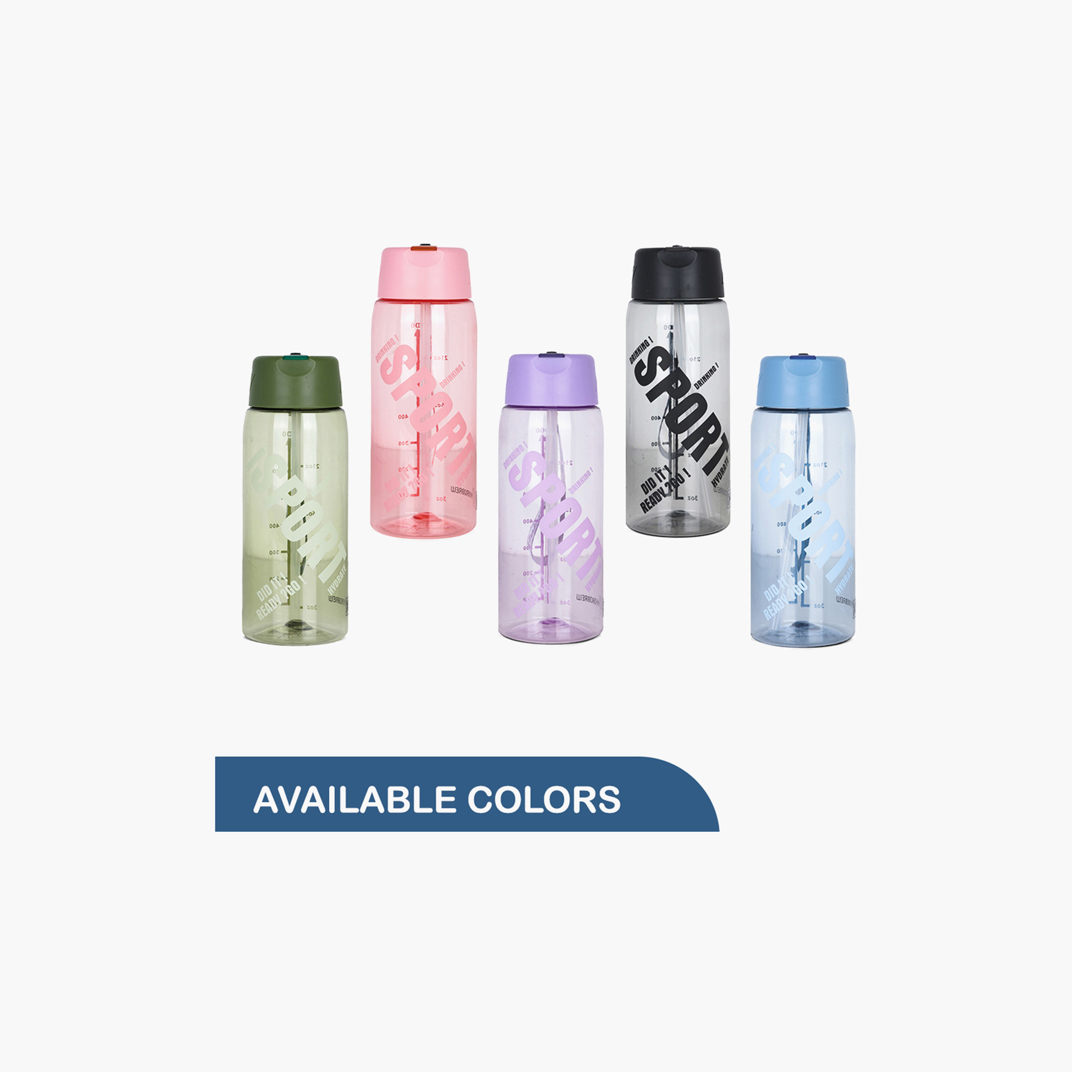 Hydrobrew Printed Water Bottle with Grab String - 800 ml-school-waterbottles-image-7