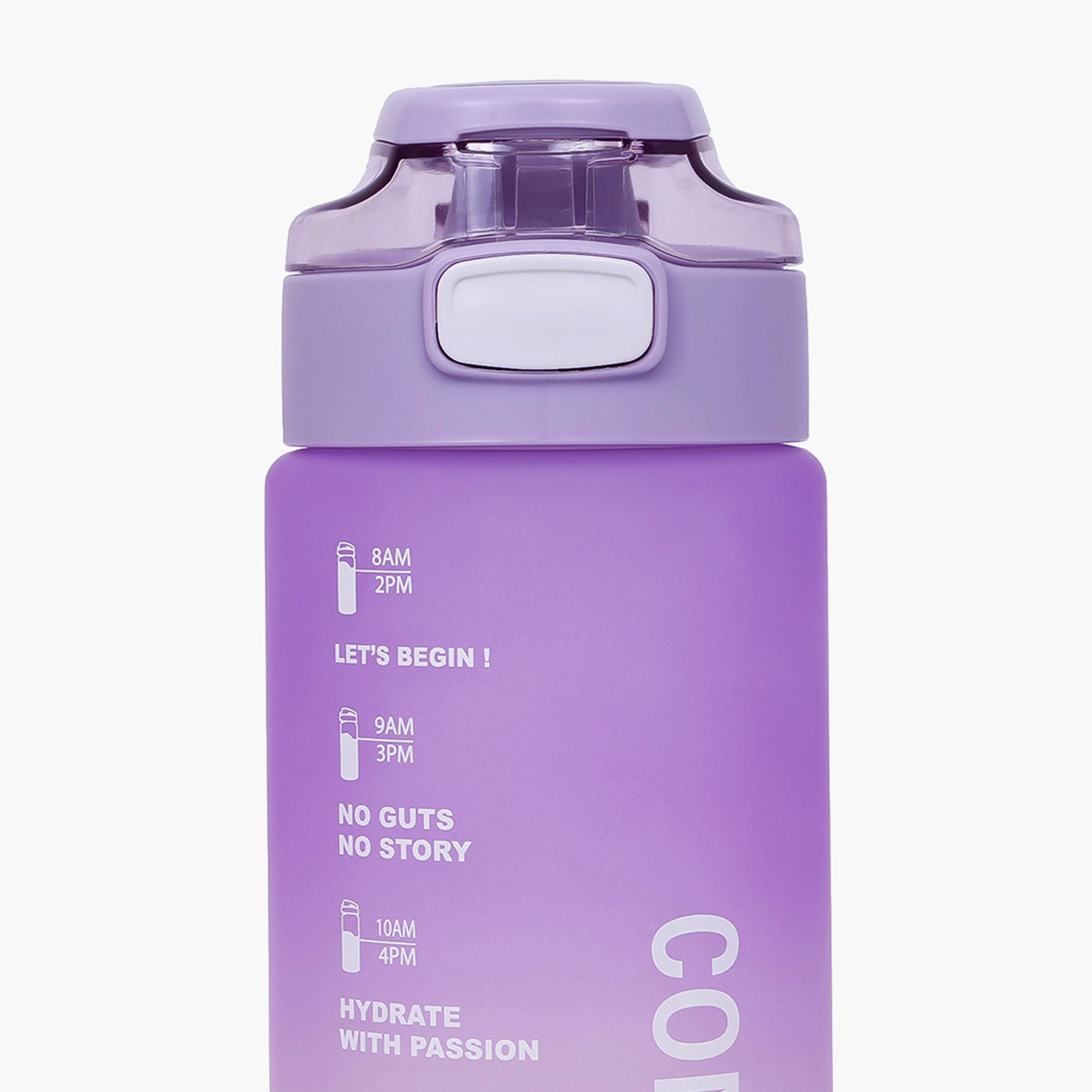 Hydrobrew Printed BPA-Free Water Bottle - 1 L-school-waterbottles-image-5