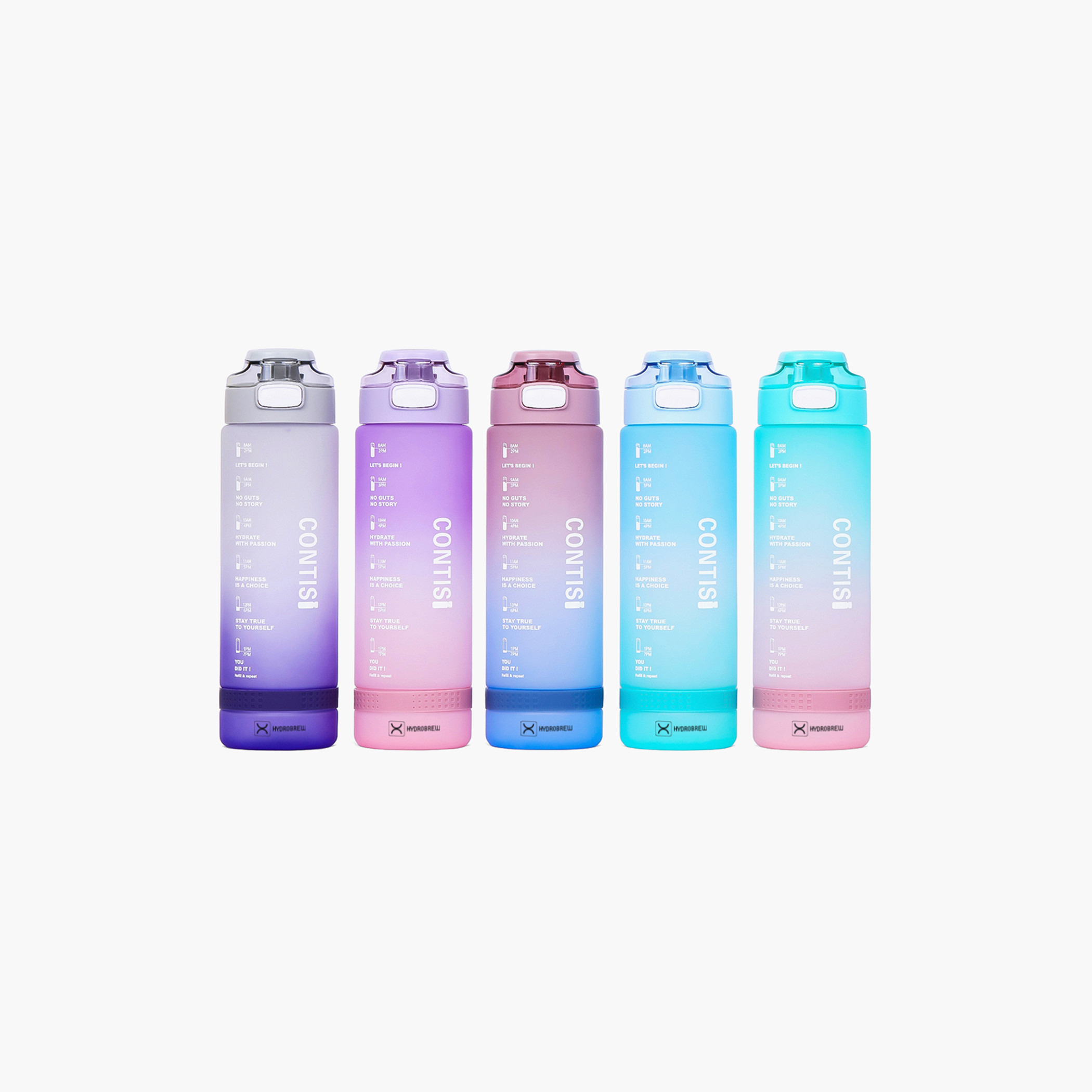 Hydrobrew Printed BPA-Free Water Bottle - 1 L-school-waterbottles-image-9