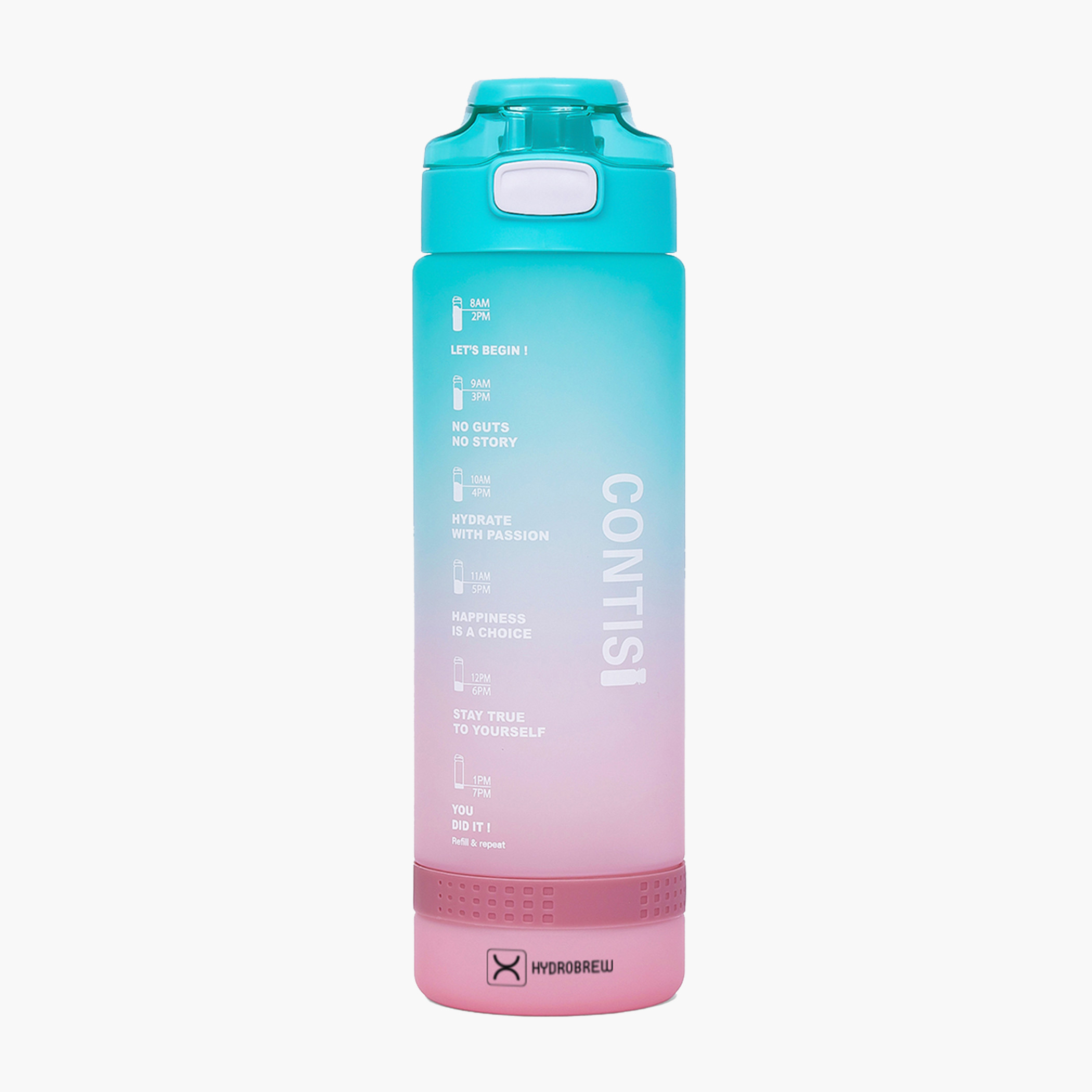 قارورة مياه خالية من البيسفينول أ بطبعات من هيدروبرو - 1 لتر-school-waterbottles-image-1