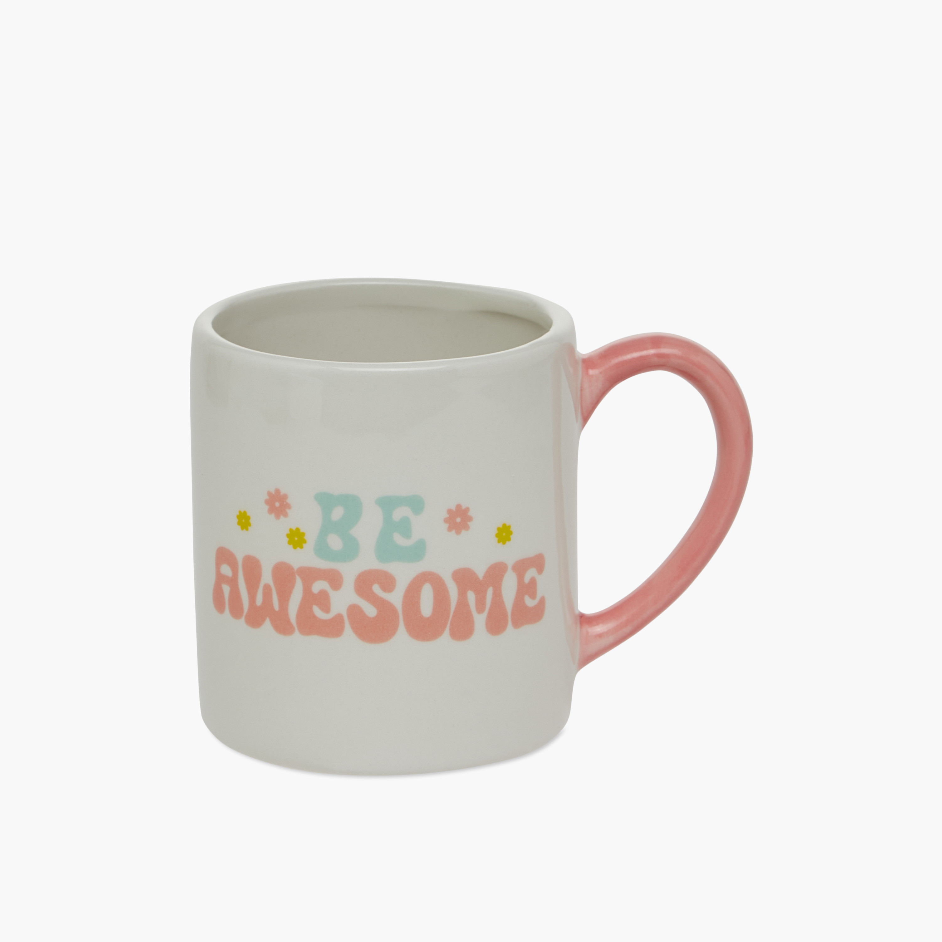 Slogan Print Ceramic Mug with Panda Surprise and Handle - 390 ml-household-dining-teaandcoffee-mugsandcups-image-1