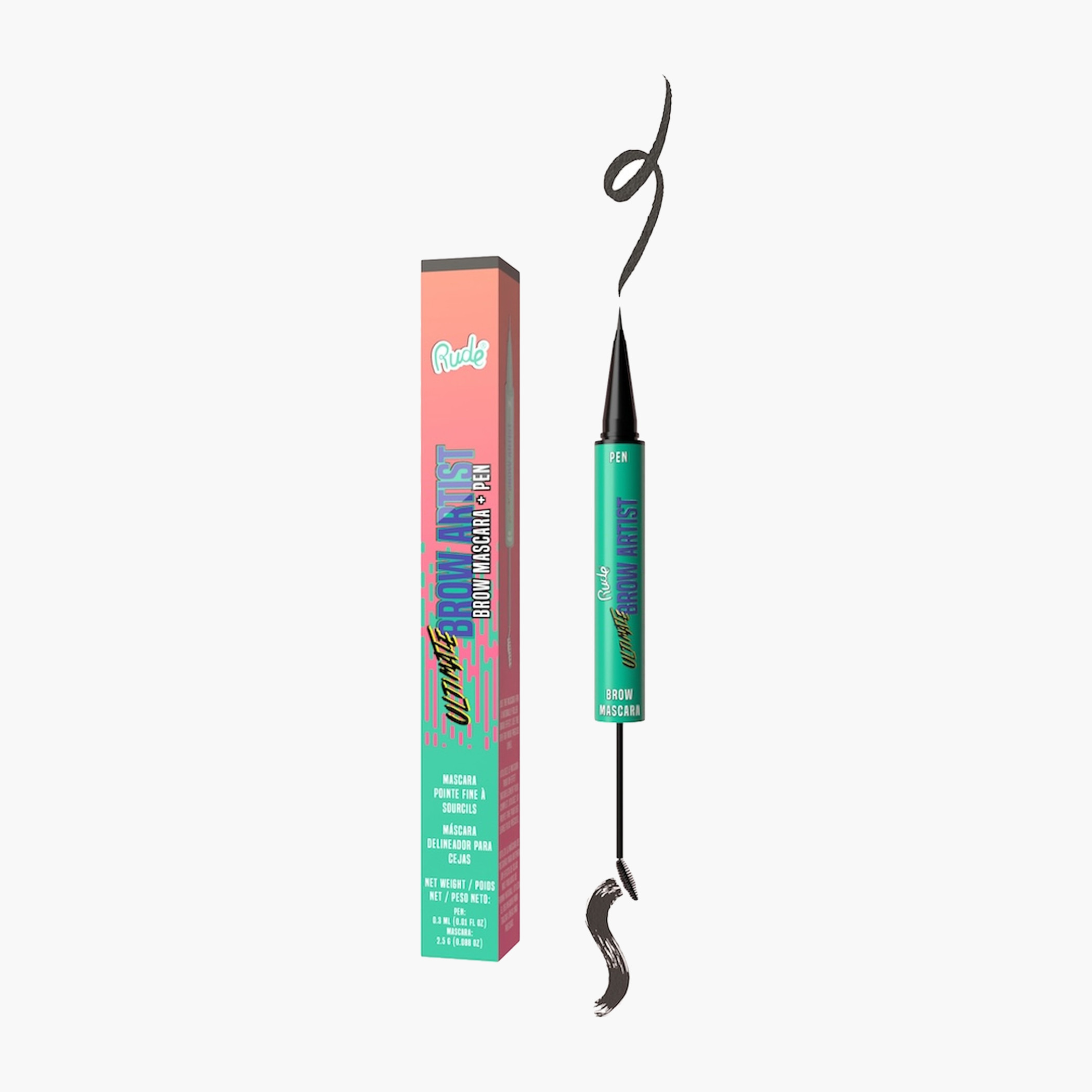 قلم وماسكاراالحواجب براو أرتيست من رود ألتيمت - 2.8 جرام-beautyandpersonalcare-makeup-eyes-eyebrows-image-1