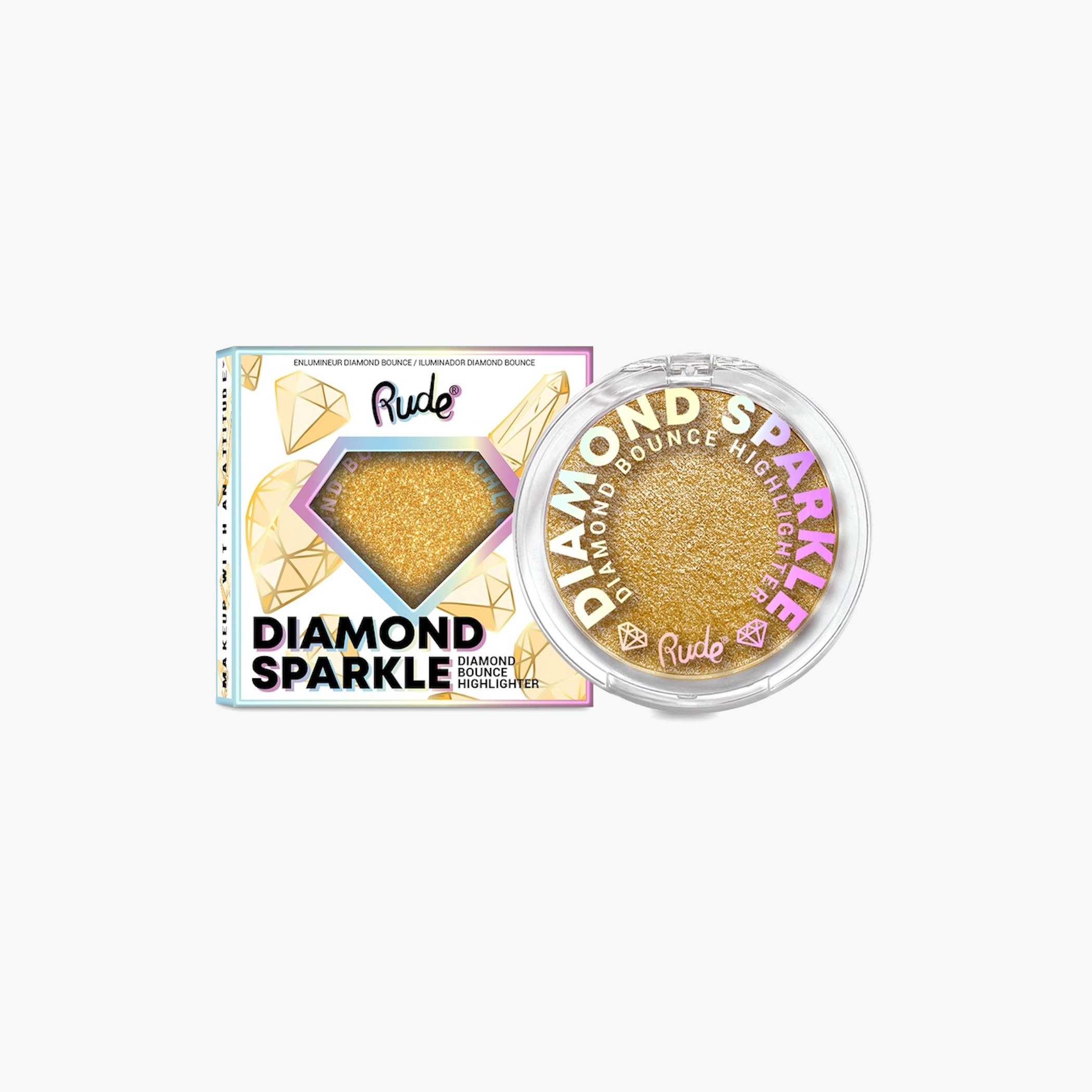 Rude Diamond Sparkle Bounce Highlighter - 9 gms-beautyandpersonalcare-makeup-face-highlighters-image-3