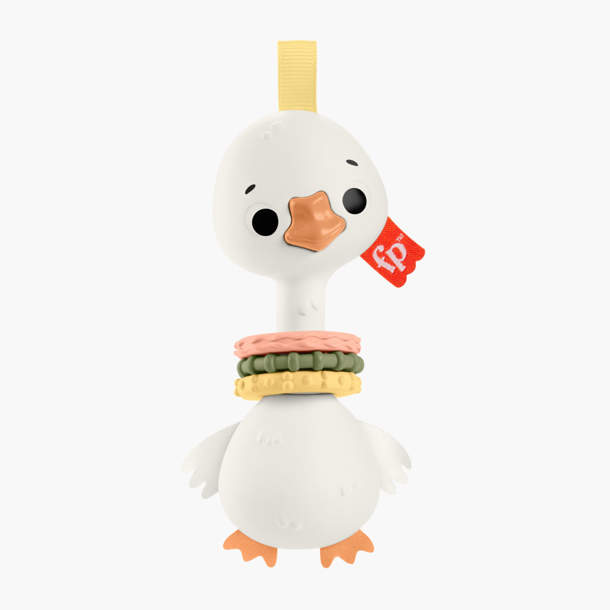 Fisher-Price Animal Themed Baby Sensory Toy, Teether Rattle & Clacker for Ages 3m+, Sold Separately-toys-plushsofttoys-animals-image-3