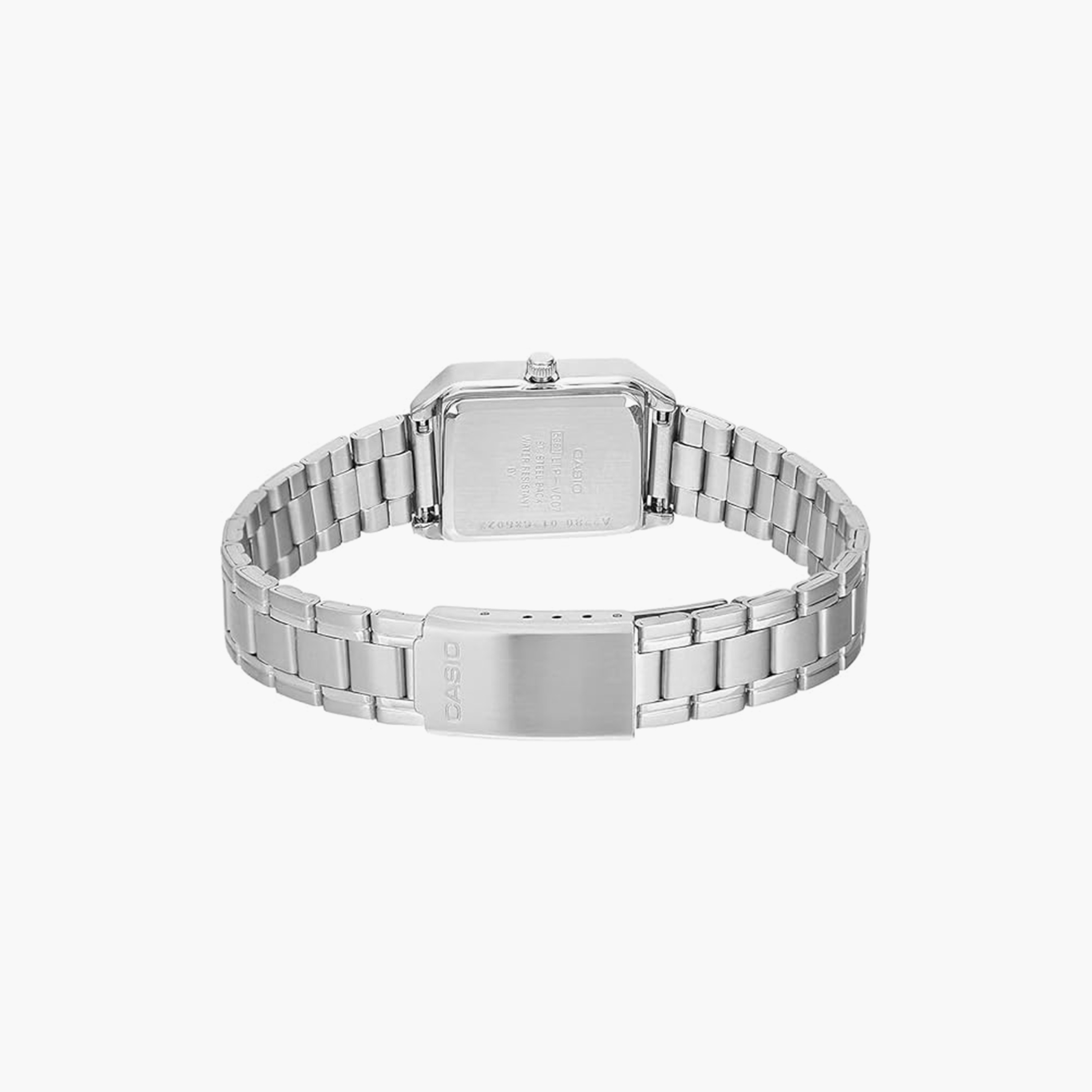 ساعة كاسيو للنساء 22 ملم فضية ذات انالوج من الستانلس ستيل | LTP-V007D-2EUDF-women-watchesandjewellery-watches-image-3