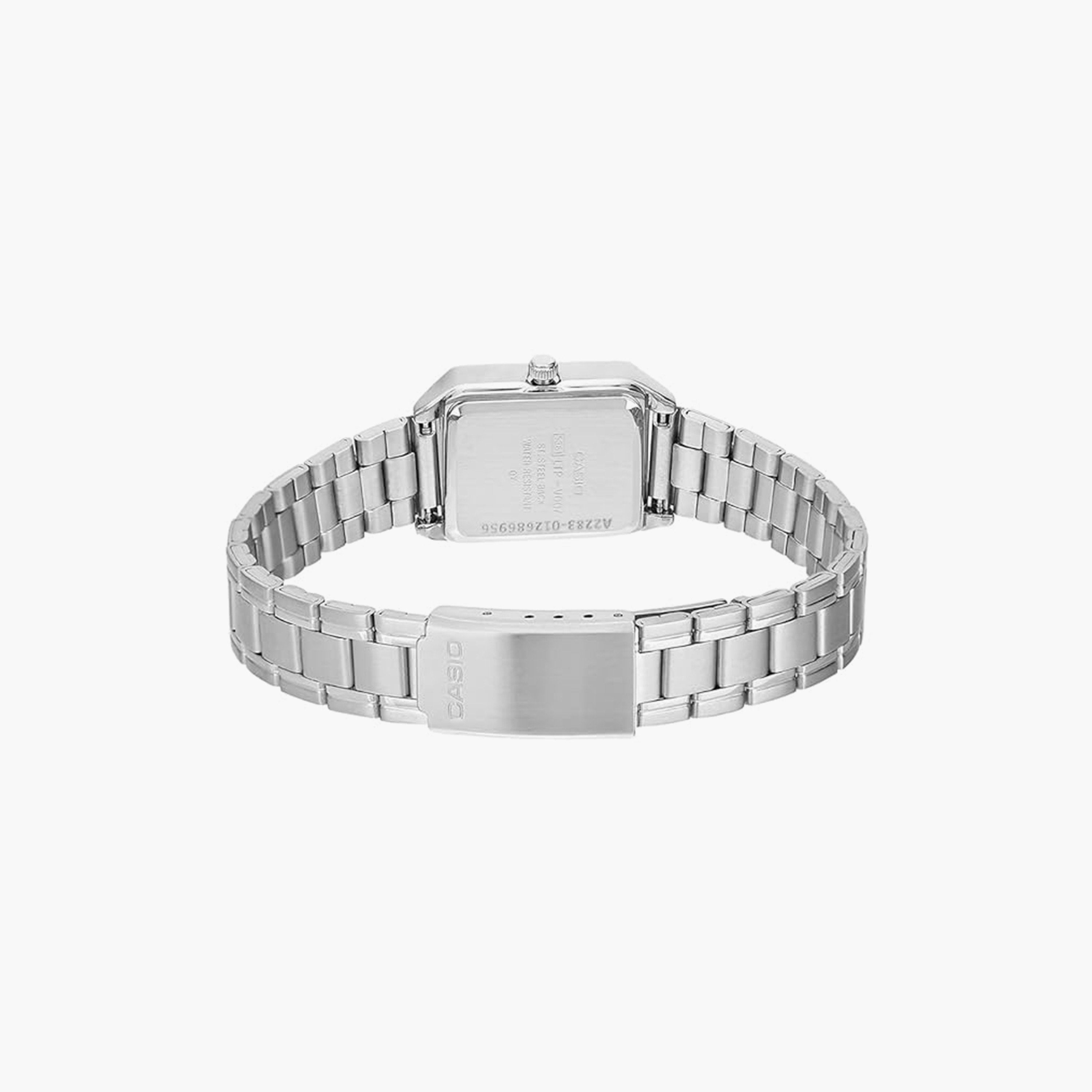 ساعة كاسيو للنساء 22 ملم فضية ذات انالوج من الستانلس ستيل | LTP-V007D-7EUDF-women-watchesandjewellery-watches-image-3