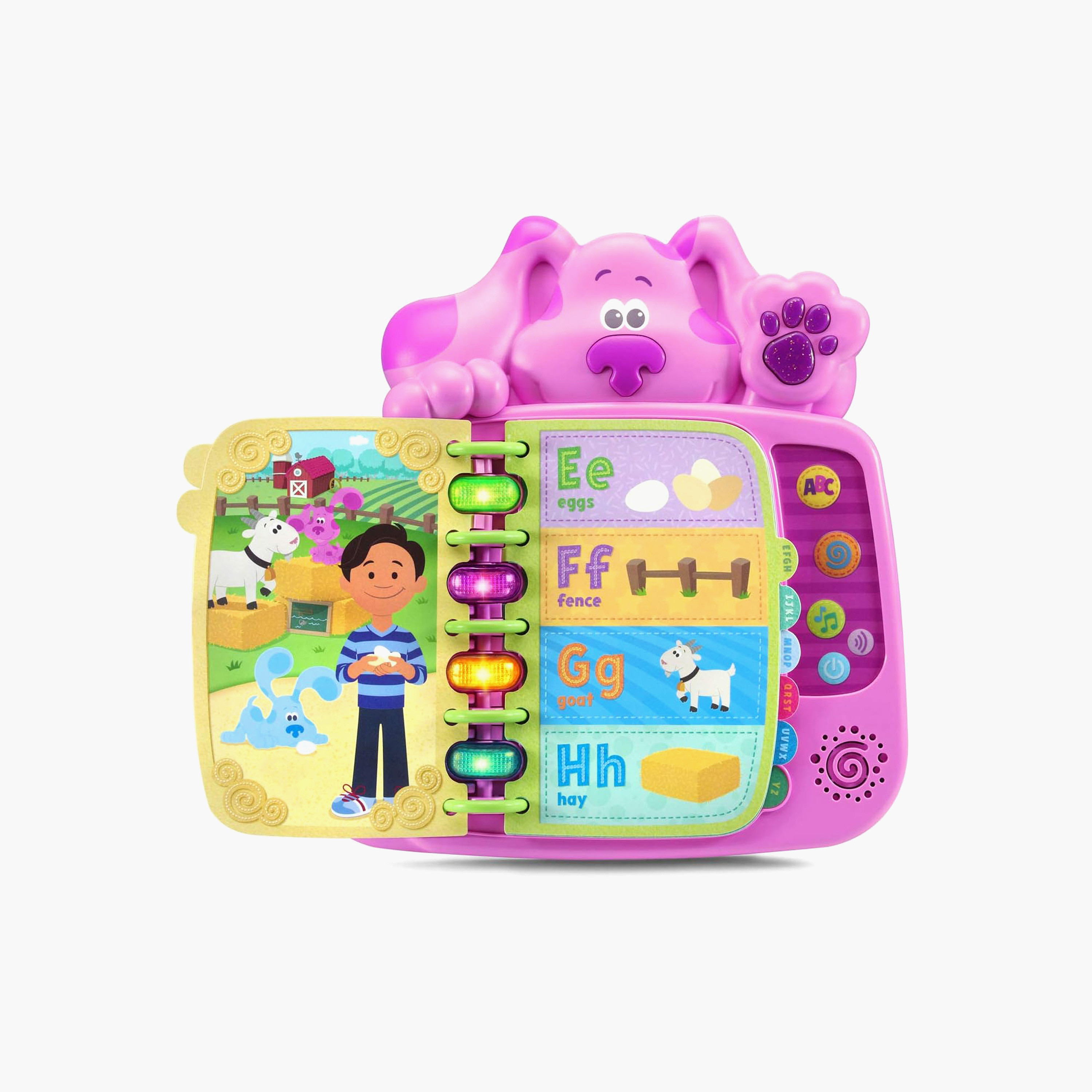 Leap Frog Blues Clues and You Skidoo into ABCs Book-toys-educational-readingandwriting-image-2