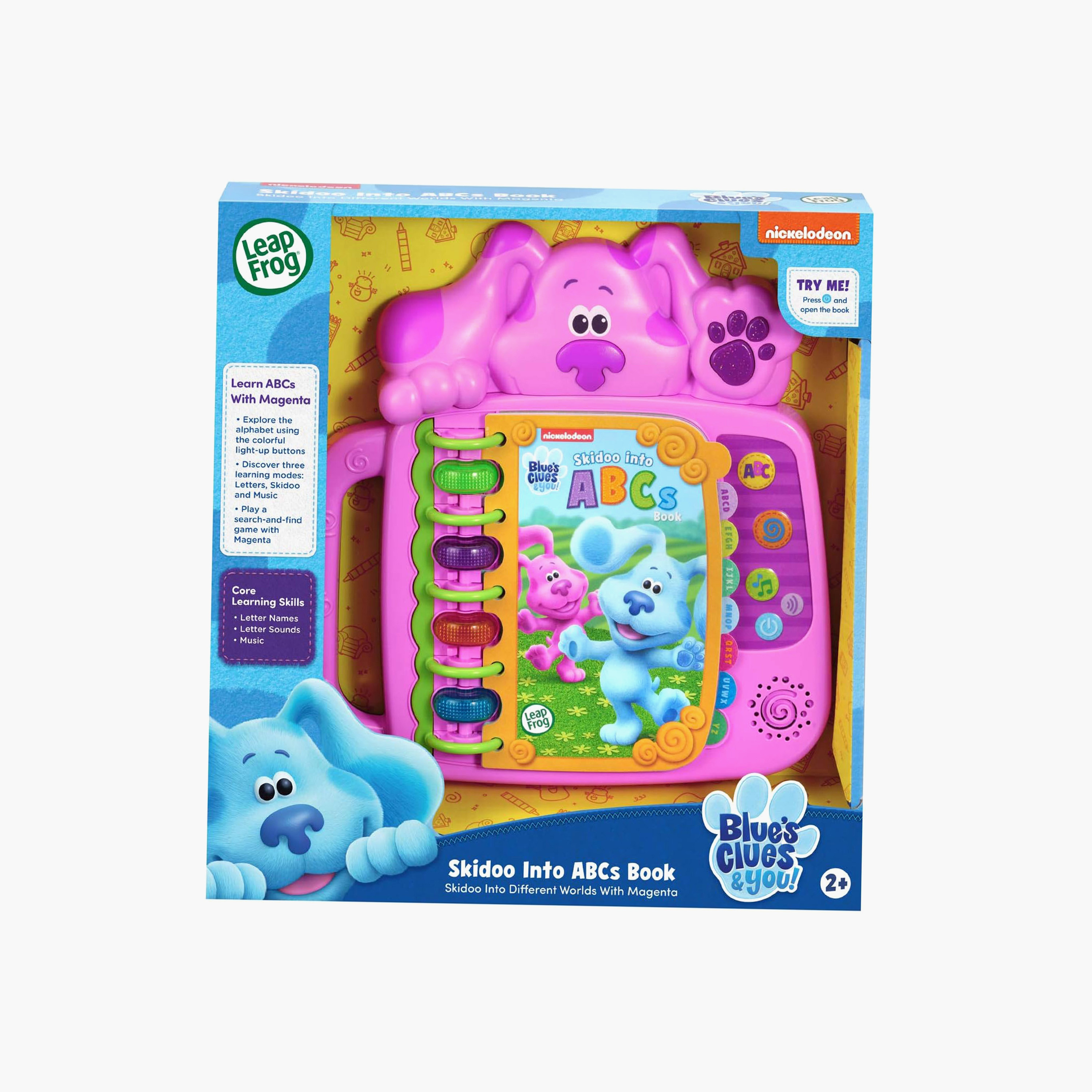 Leap Frog Blues Clues and You Skidoo into ABCs Book-toys-educational-readingandwriting-image-6