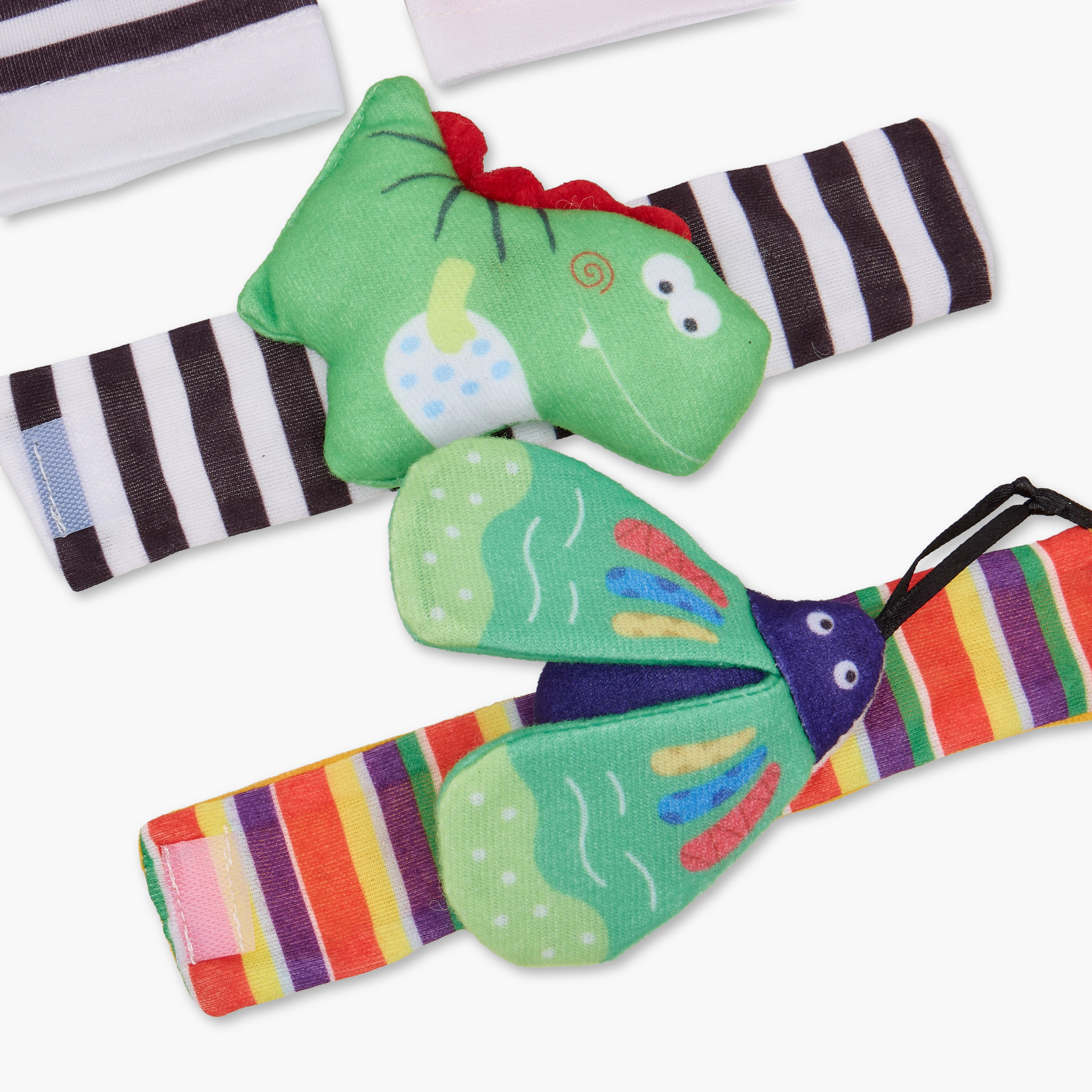 مجموعة ألعاب خشخيشة للمعصم والقدم 4 قطع من جونيورز-toys-babyandtoddlertoys-rattlesandteethers-image-10
