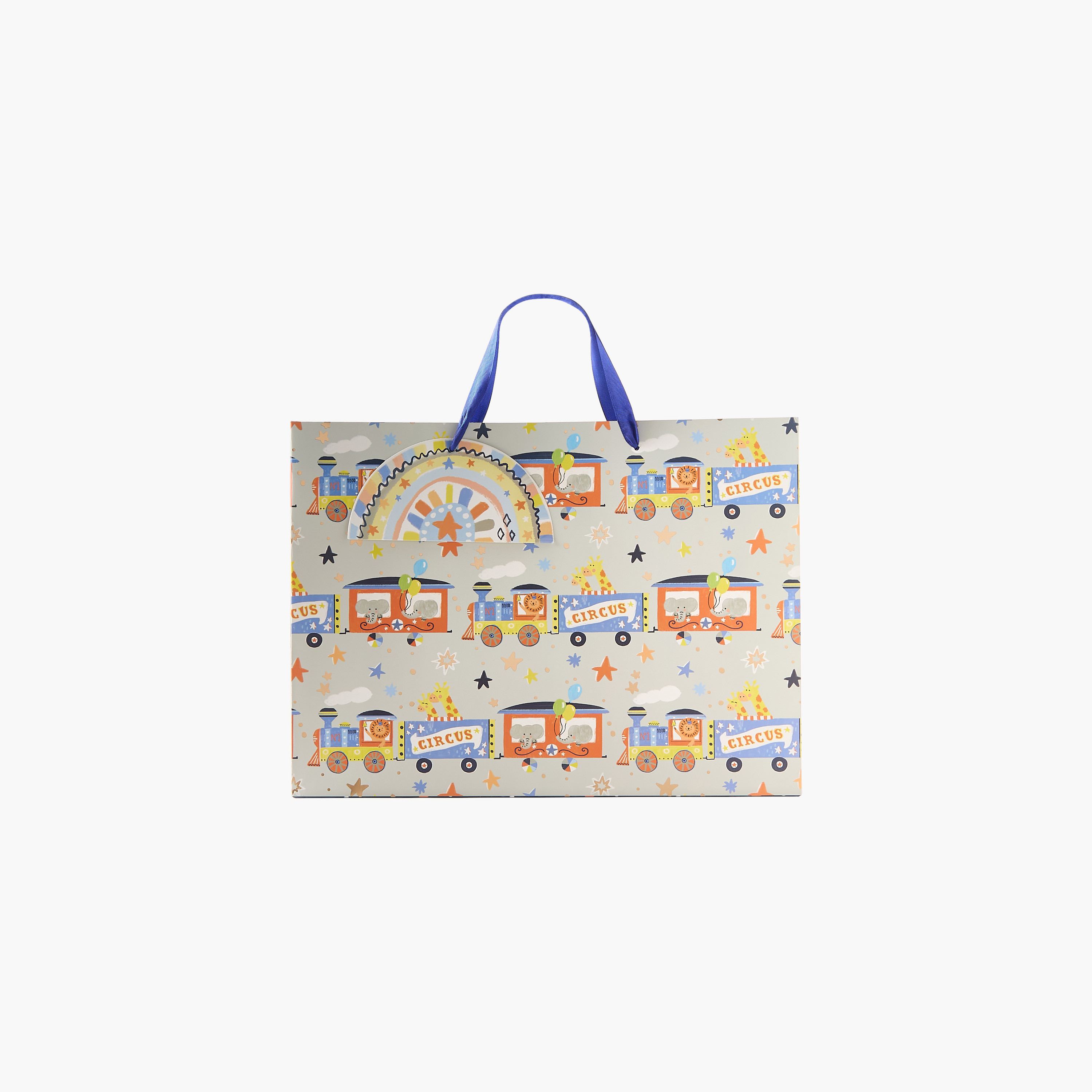 Findz Vehicle Print Paper Gift Bag - 42x12x31 cms-household-giftingaccessories-giftings-image-1